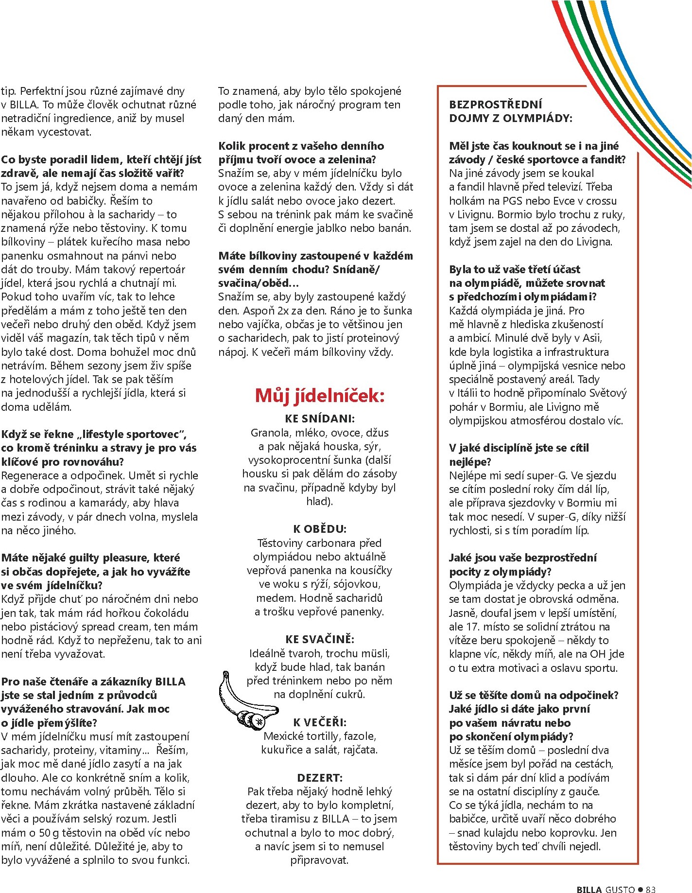 billa - Billa - Gusto magazín leták platný od úterý 10.03.2026 do neděle 31.05.2026 - page: 83