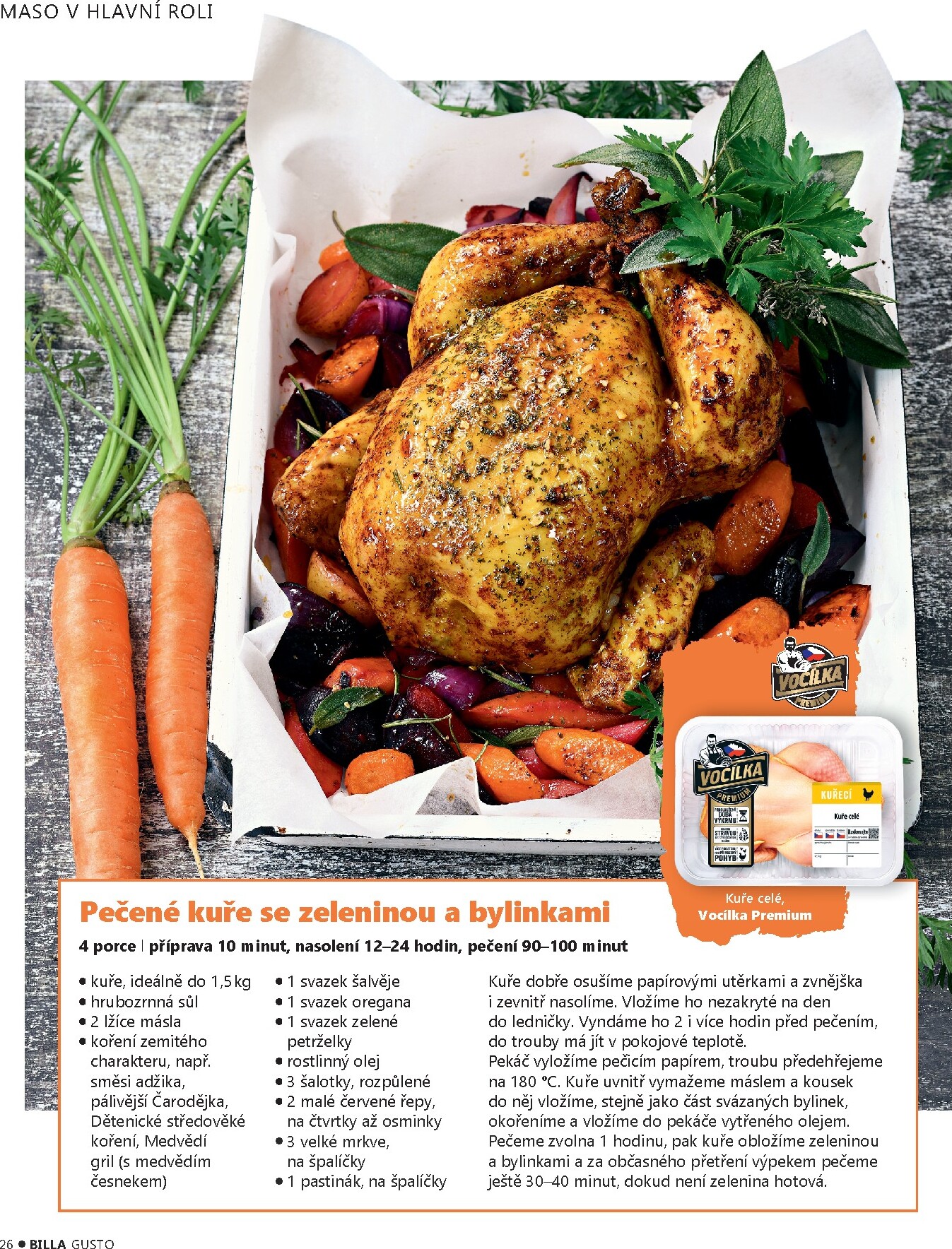 billa - Billa - Gusto magazín leták platný od úterý 10.03.2026 do neděle 31.05.2026 - page: 26