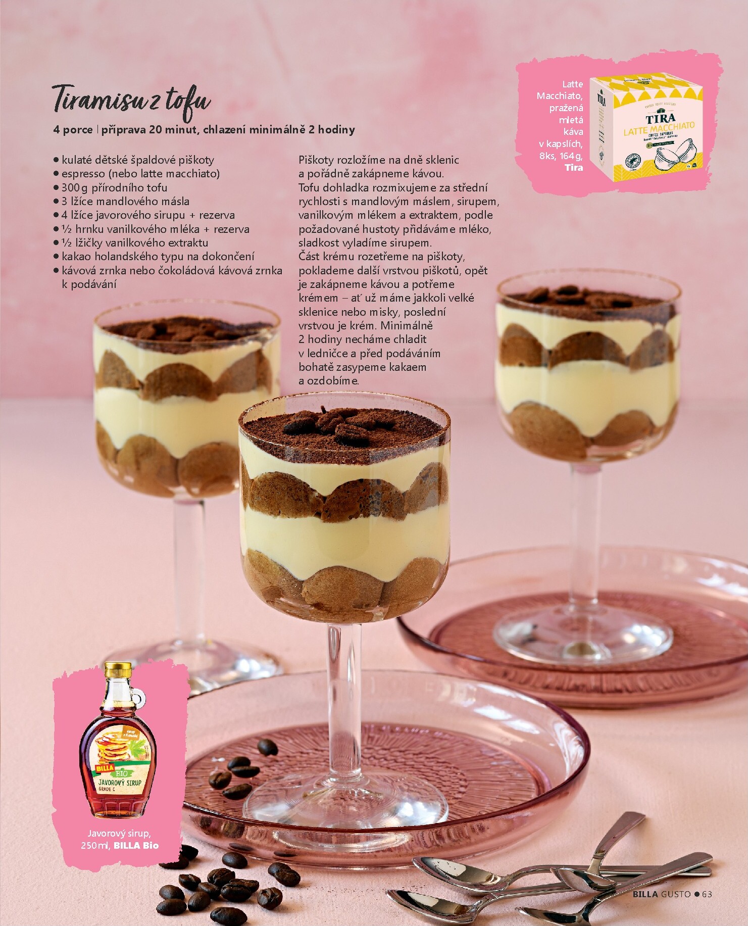 billa - Billa - Gusto magazín leták platný od úterý 10.03.2026 do neděle 31.05.2026 - page: 63