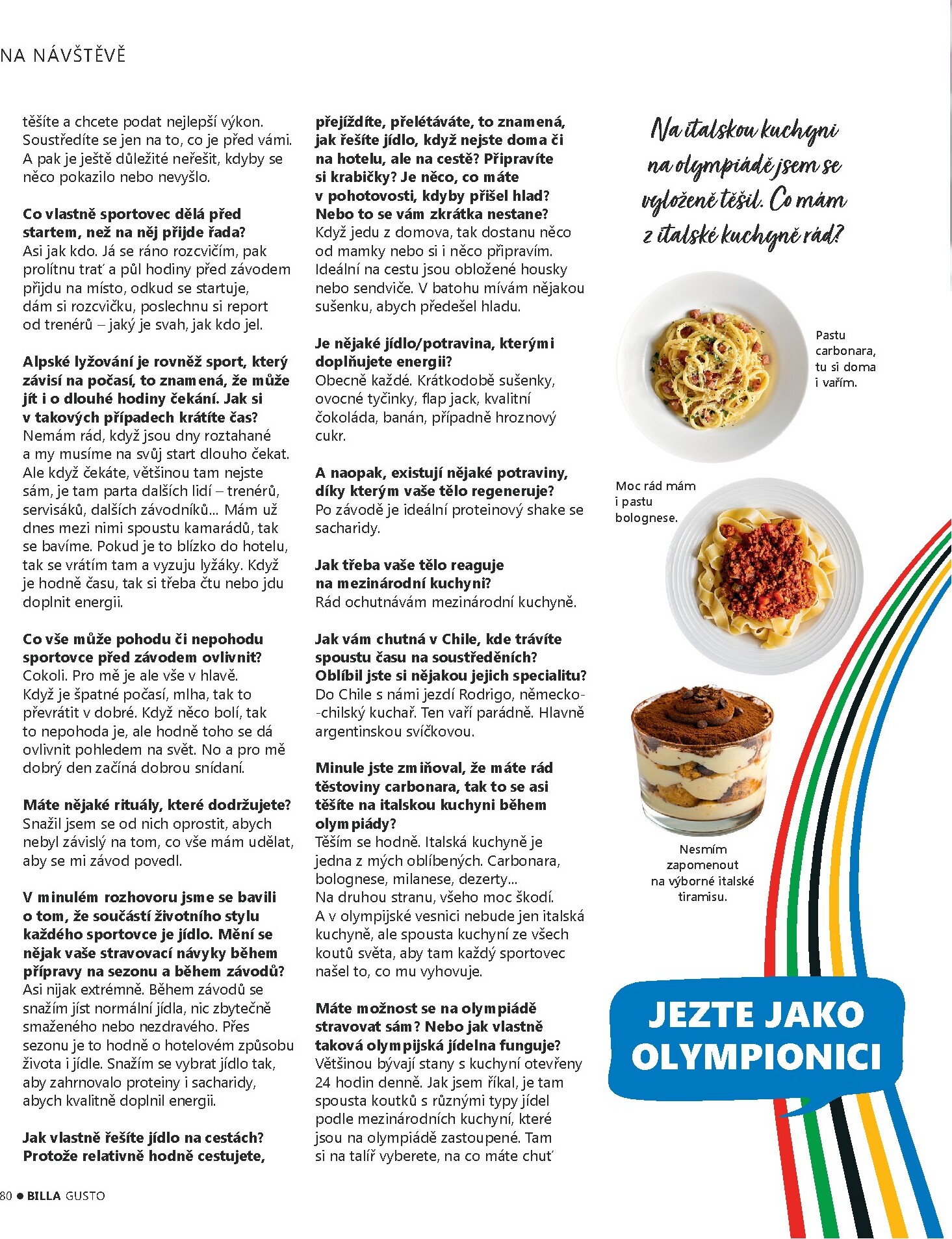 billa - Billa - Gusto magazín leták platný od úterý 10.03.2026 do neděle 31.05.2026 - page: 80