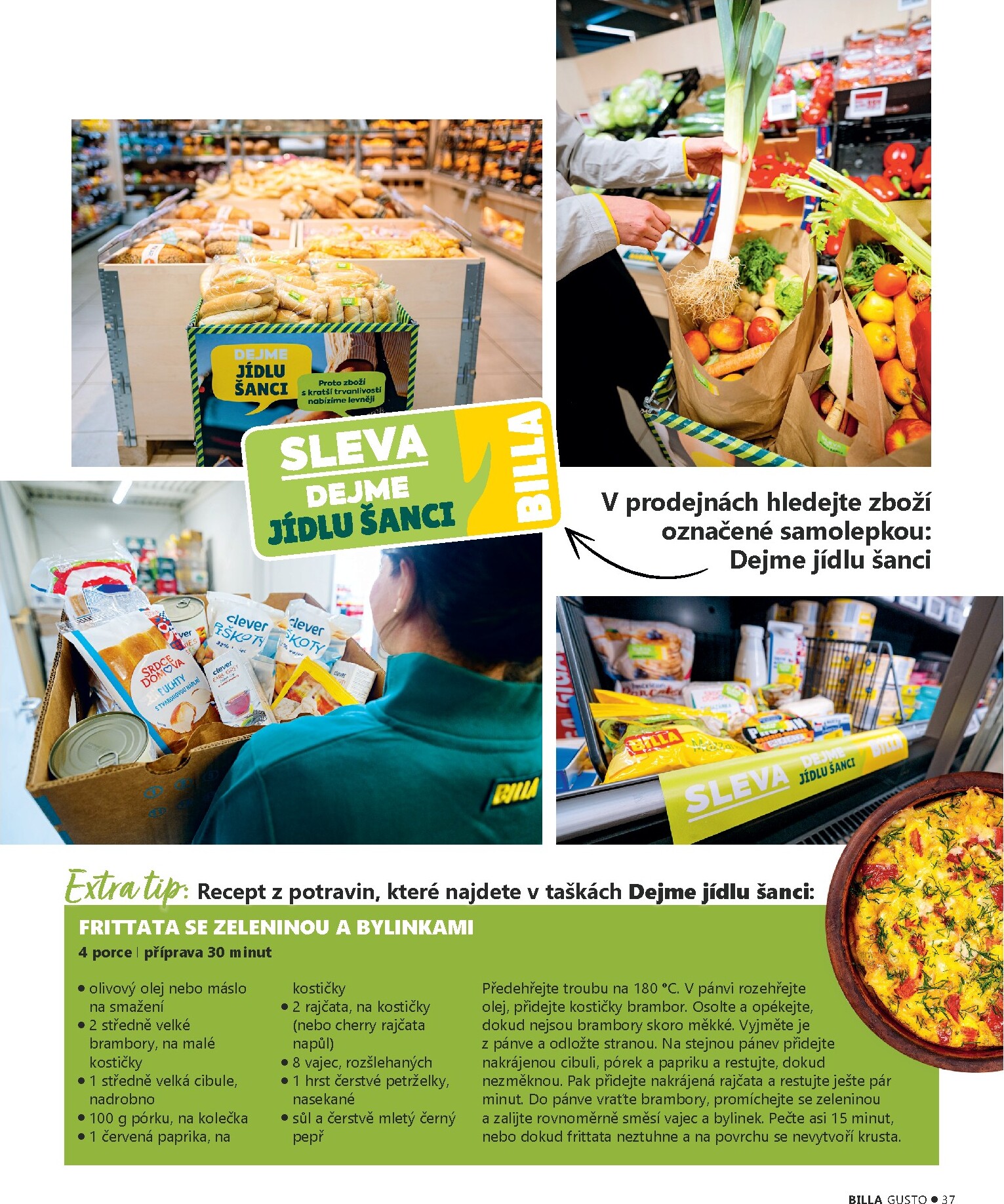 billa - Billa - Gusto magazín leták platný od úterý 10.03.2026 do neděle 31.05.2026 - page: 37