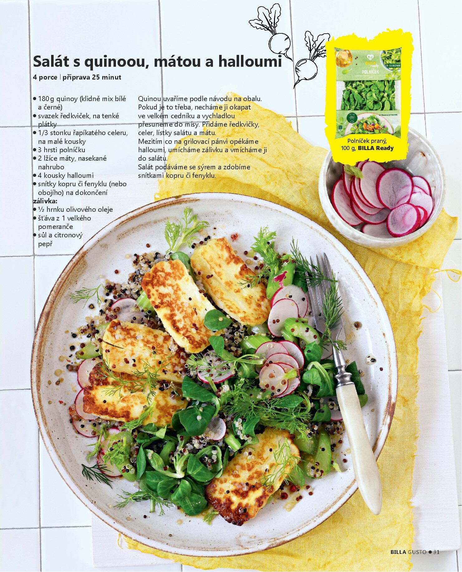 billa - Billa - Gusto magazín leták platný od úterý 10.03.2026 do neděle 31.05.2026 - page: 31