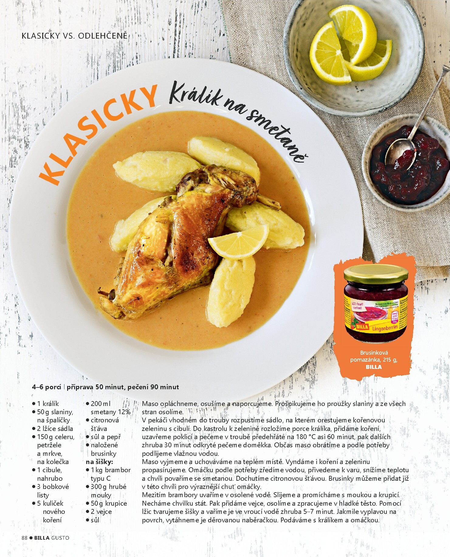 billa - Billa - Gusto magazín leták platný od úterý 10.03.2026 do neděle 31.05.2026 - page: 88