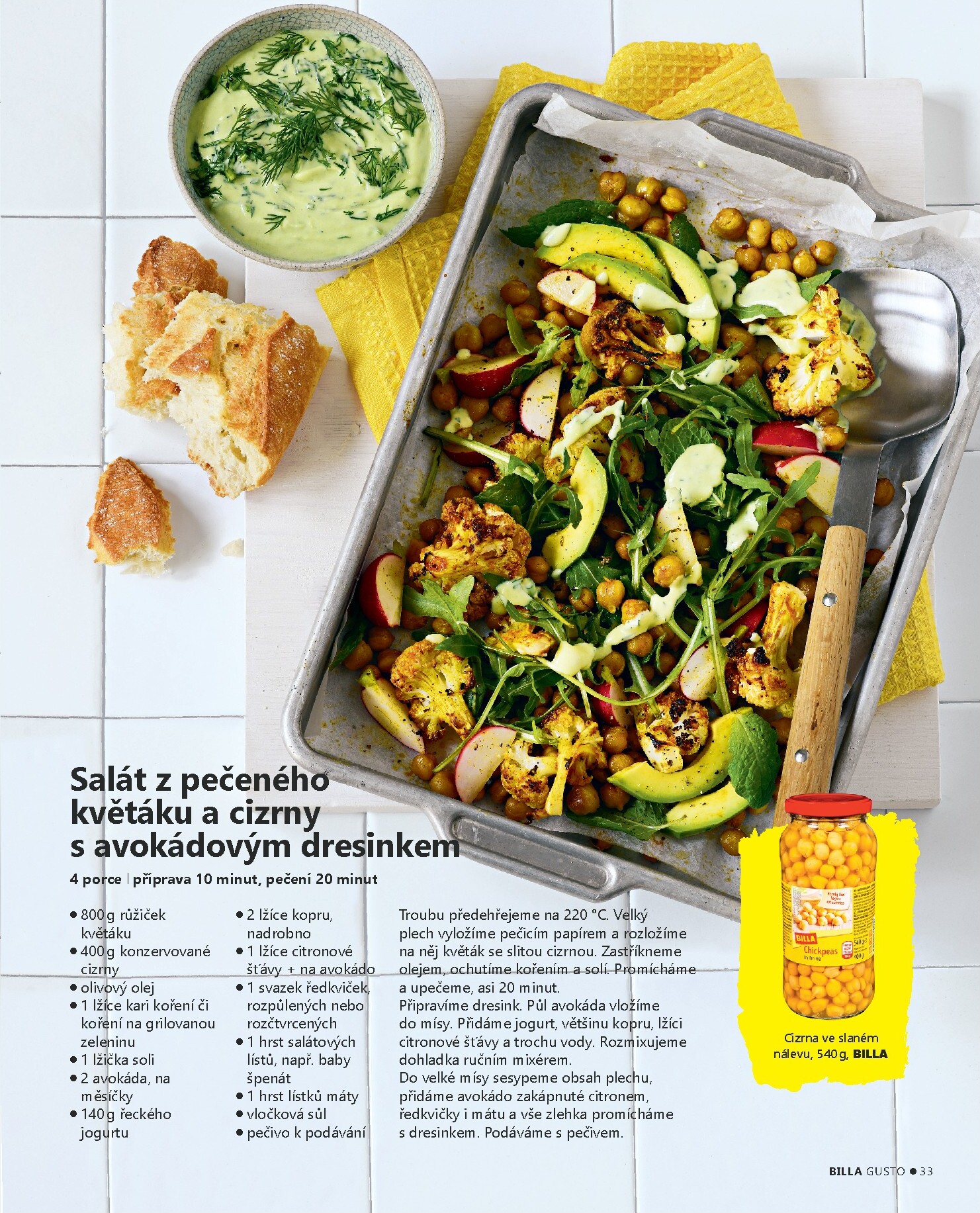 billa - Billa - Gusto magazín leták platný od úterý 10.03.2026 do neděle 31.05.2026 - page: 33