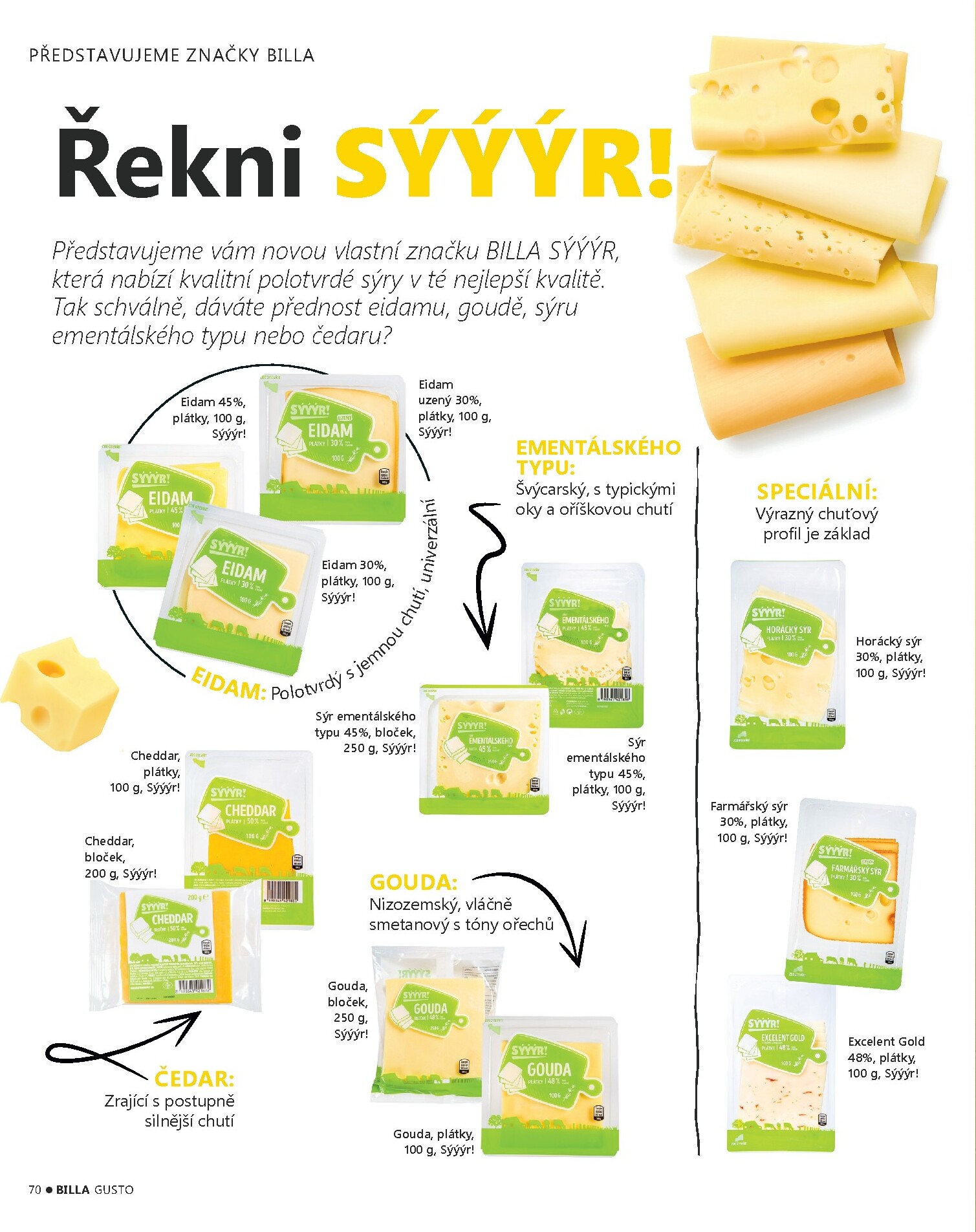 billa - Billa - Gusto magazín leták platný od úterý 10.03.2026 do neděle 31.05.2026 - page: 70