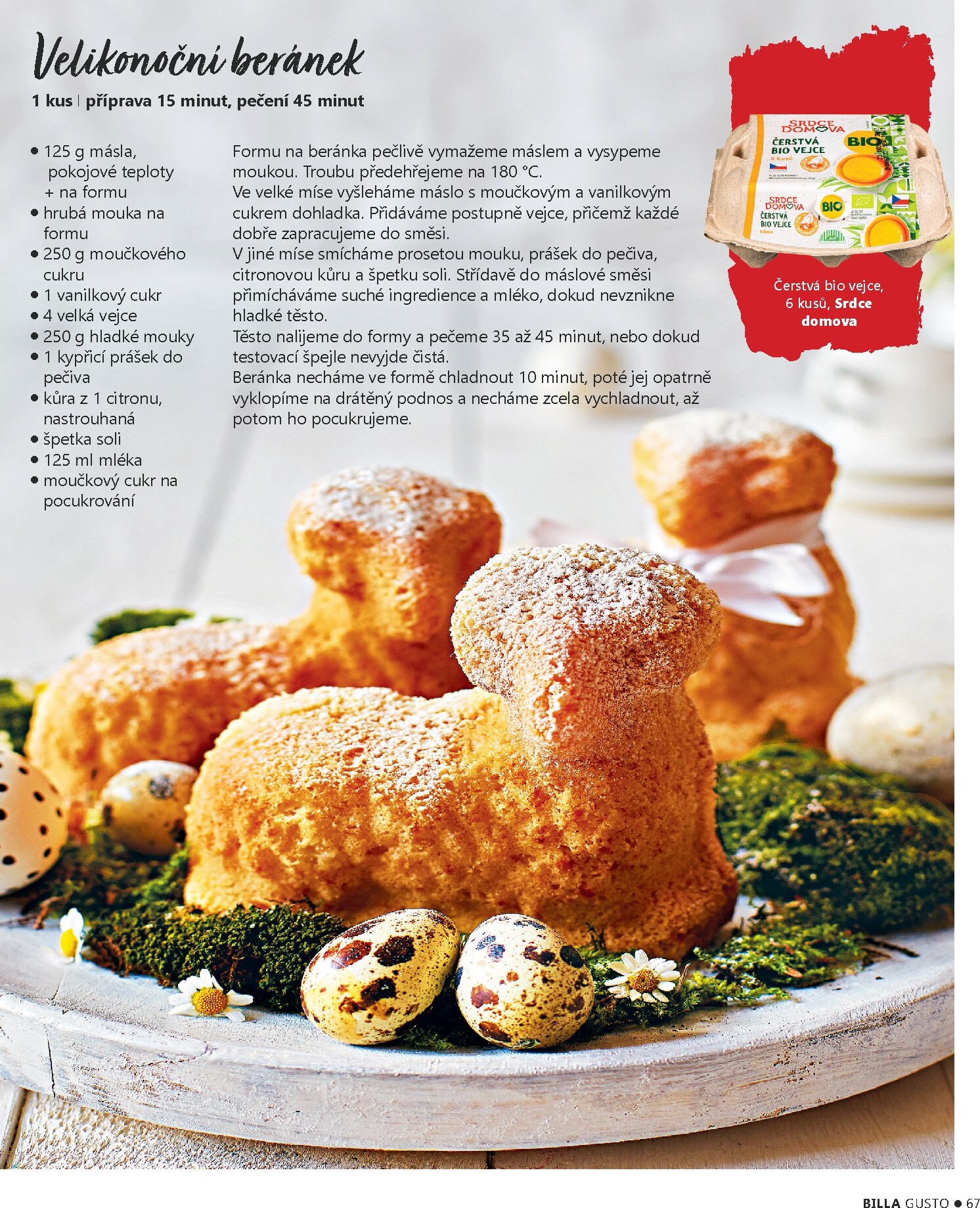 billa - Billa - Gusto magazín leták platný od úterý 10.03.2026 do neděle 31.05.2026 - page: 67