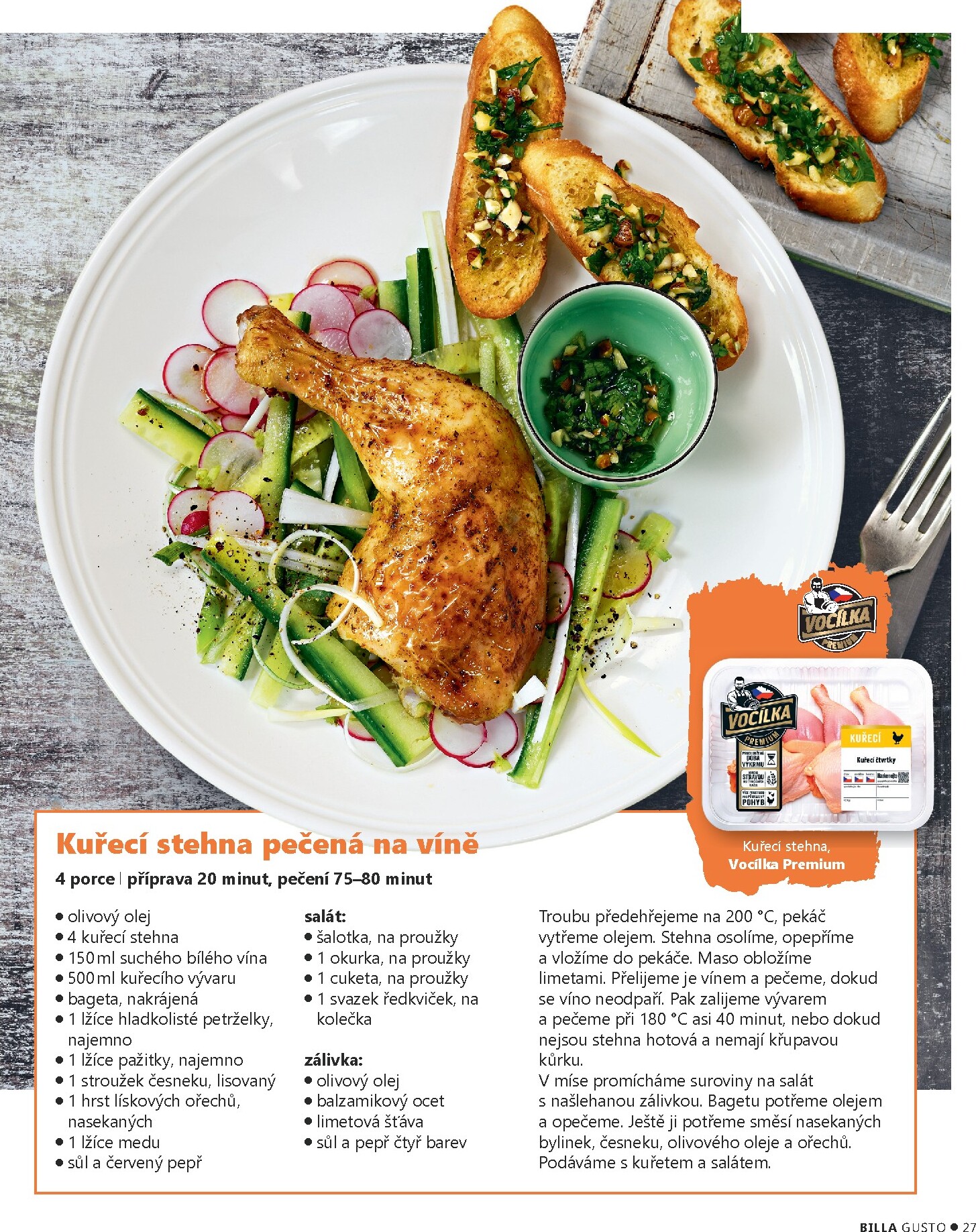 billa - Billa - Gusto magazín leták platný od úterý 10.03.2026 do neděle 31.05.2026 - page: 27