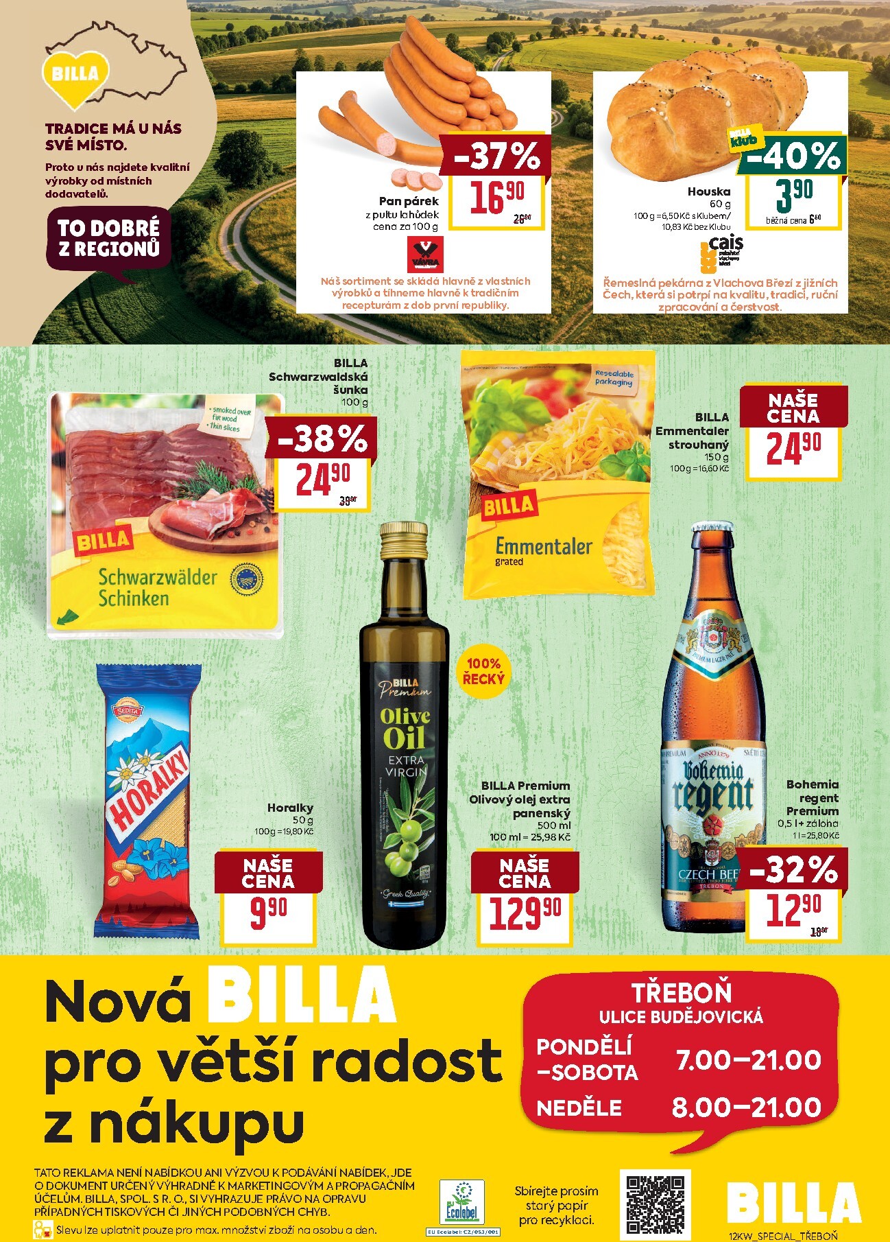 billa - Billa - Třeboň leták platný od středy 18.03.2026 do úterý 31.03.2026 - page: 2