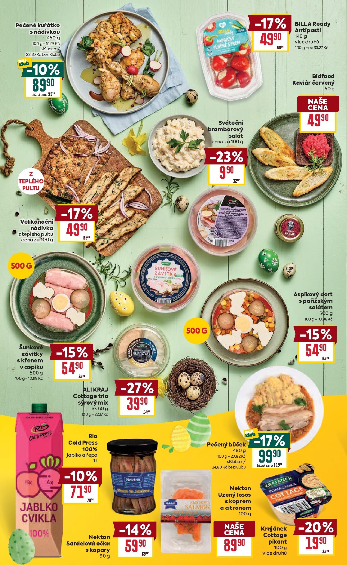 billa - Billa - Velikonoce leták platný od středy 18.03.2026 do pondělí 06.04.2026 - page: 4