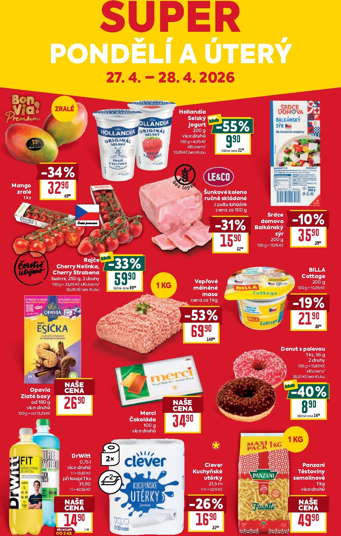 billa - Budoucí Billa leták platný od středy 22.04.2026 do úterý 28.04.2026 - page: 32
