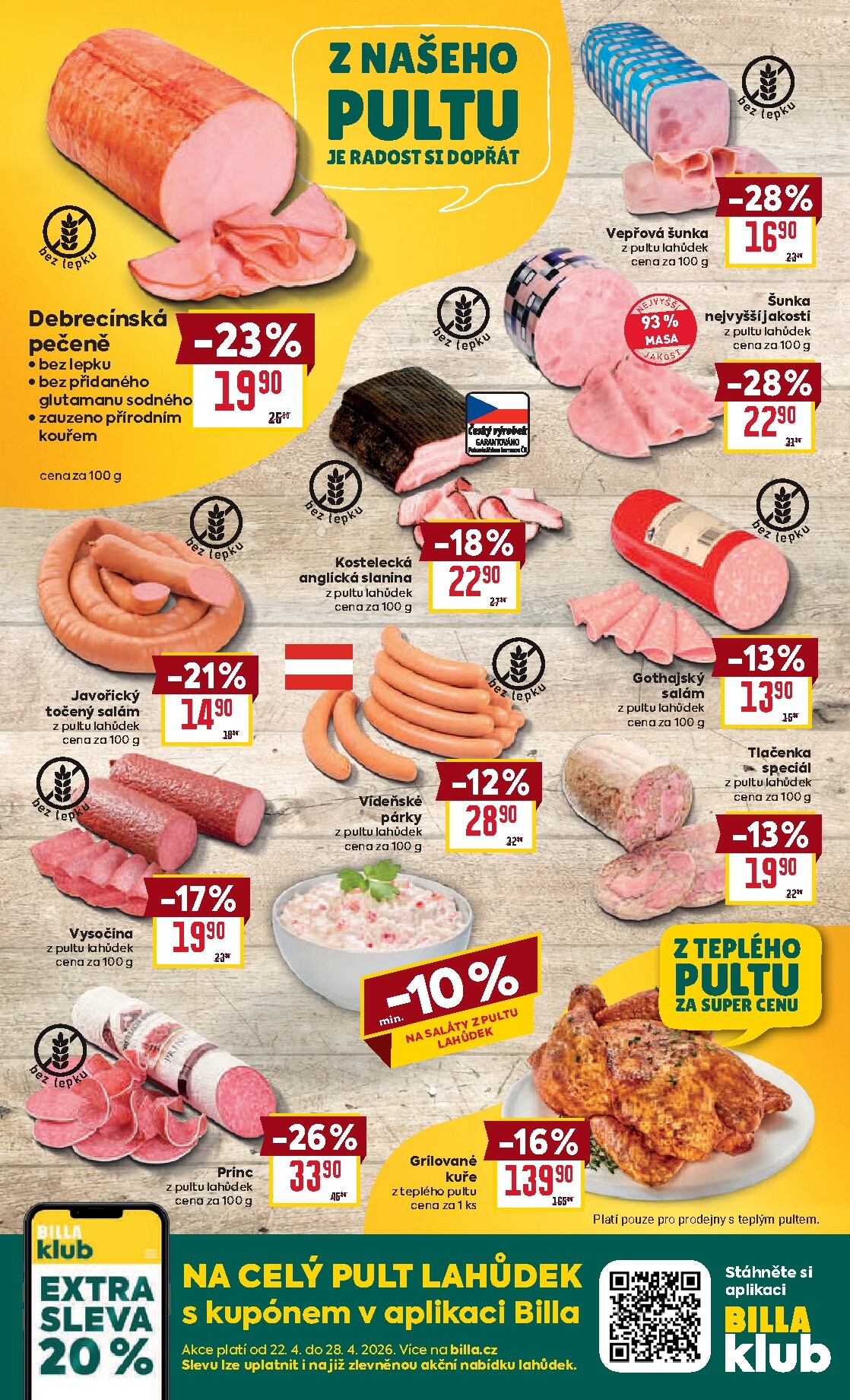 billa - Budoucí Billa leták platný od středy 22.04.2026 do úterý 28.04.2026 - page: 8