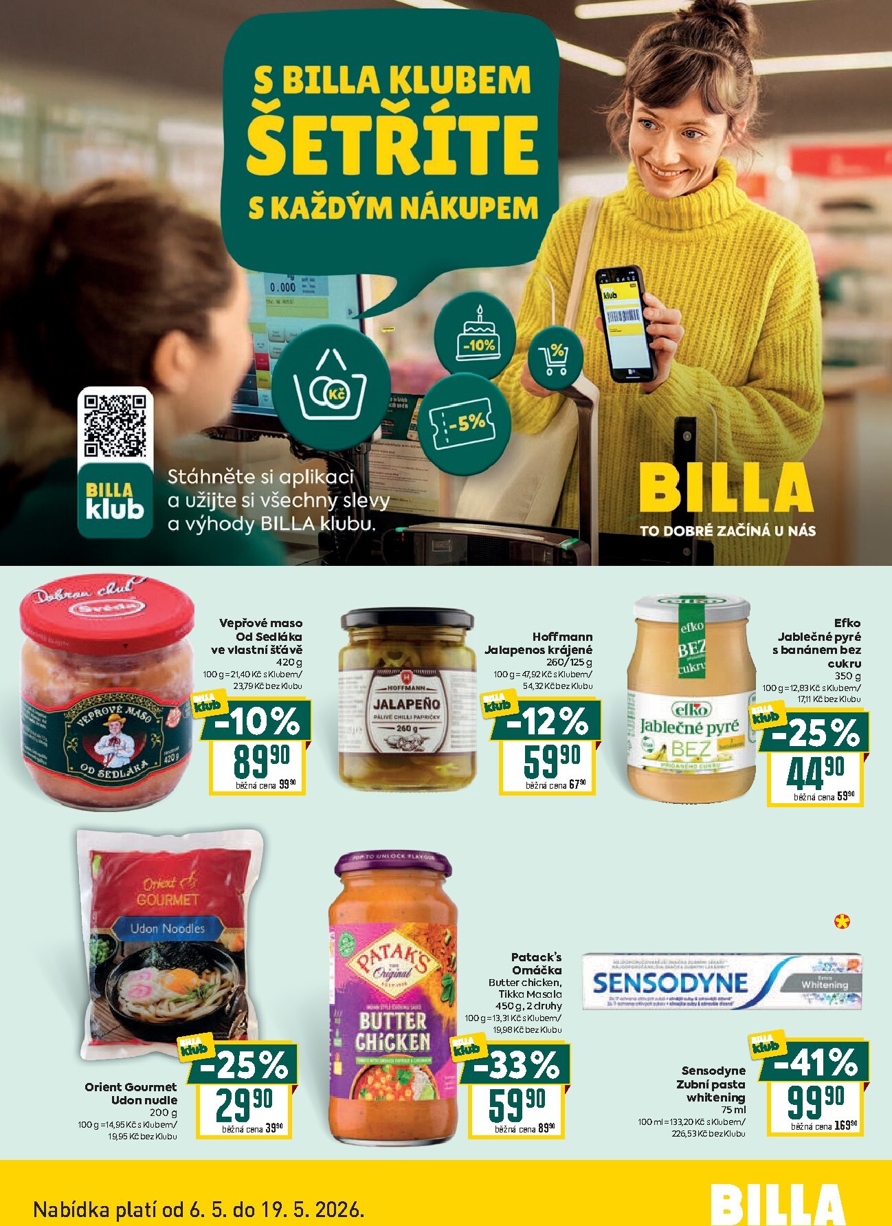 billa - Aktuální Billa - Klub leták platný od středy 06.05.2026 do úterý 19.05.2026 - page: 2