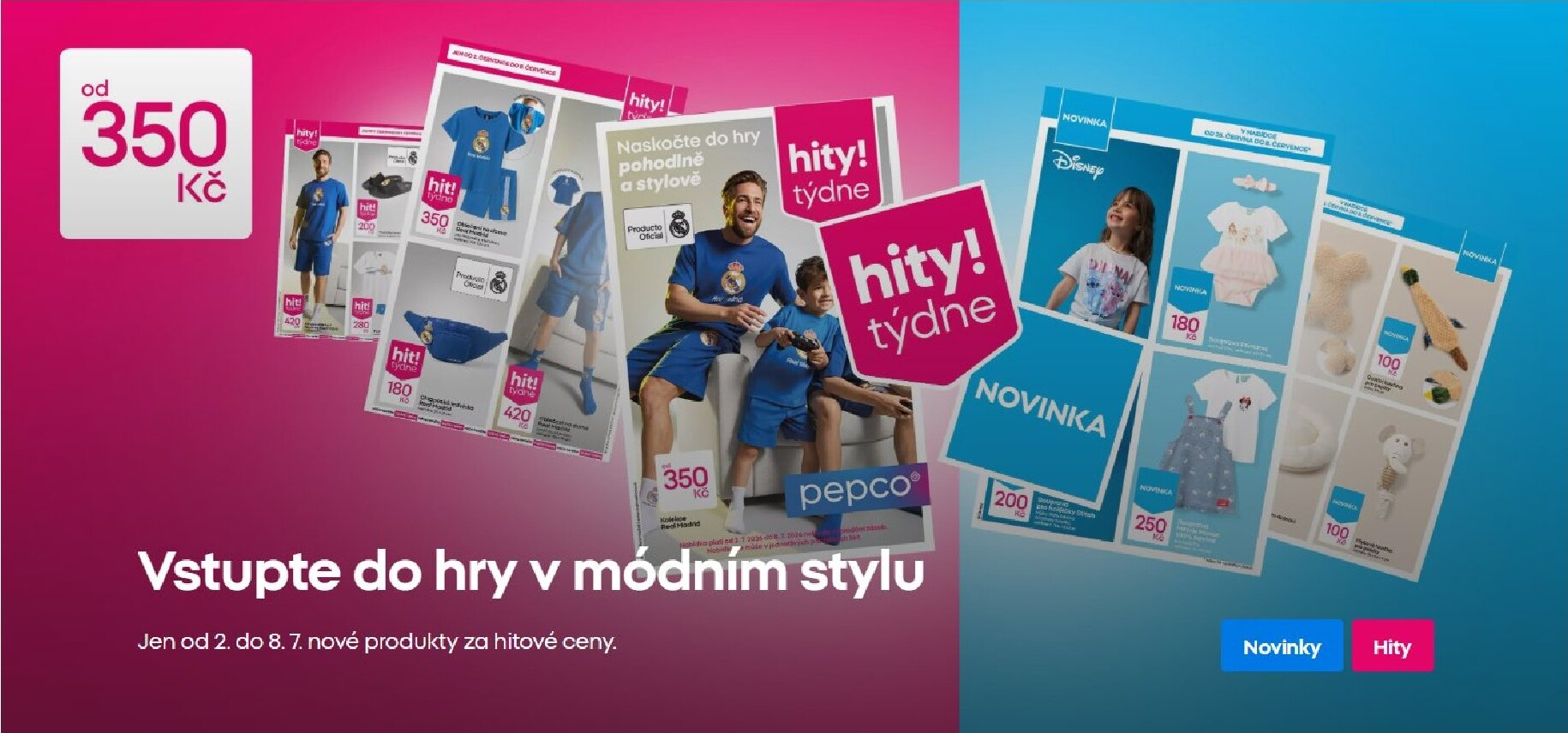 pepco - Aktuální Pepco leták platný od čtvrtka 02.07.2026 do středy 08.07.2026