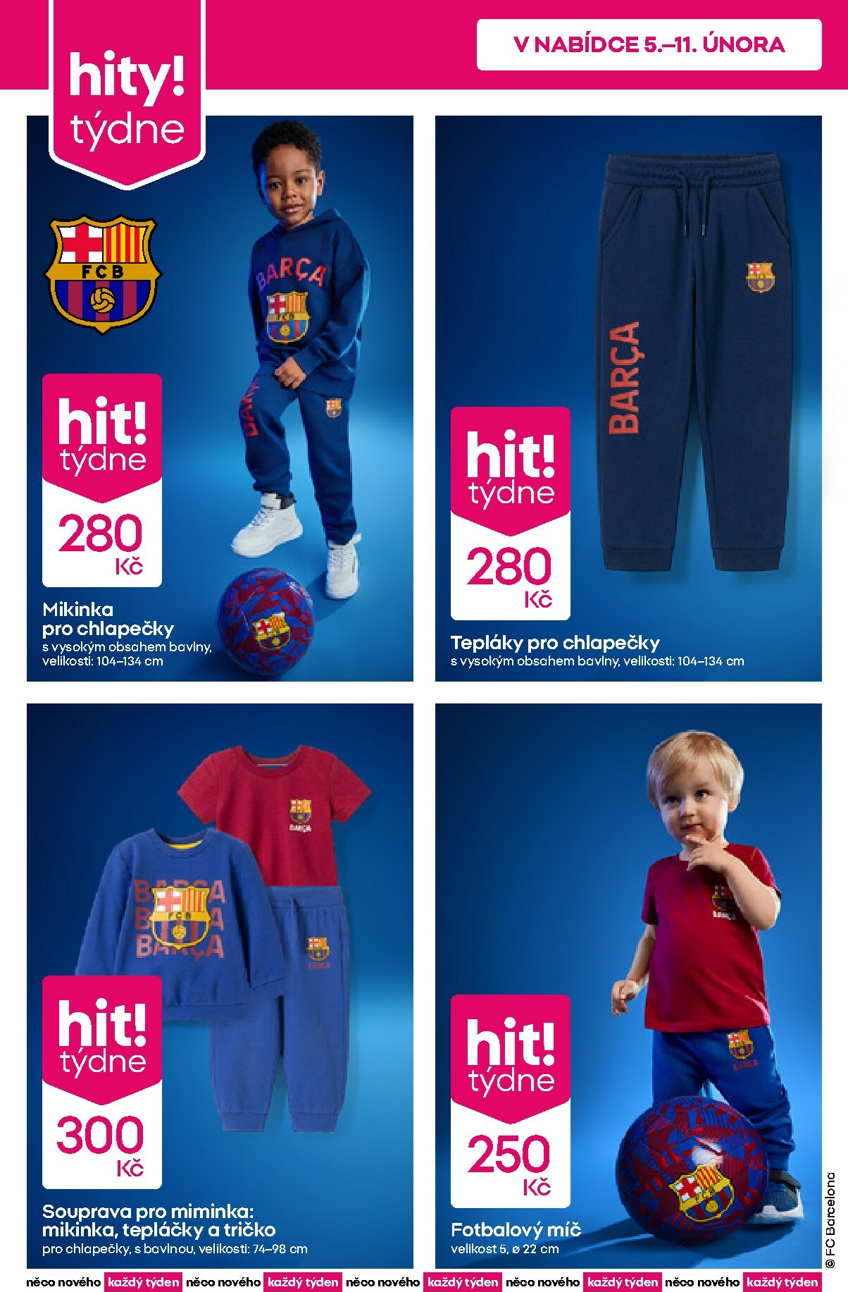 pepco - Pepco - Kolekce FC Barcelona leták platný od čtvrtka 05.02.2026 do středy 11.02.2026 - page: 2