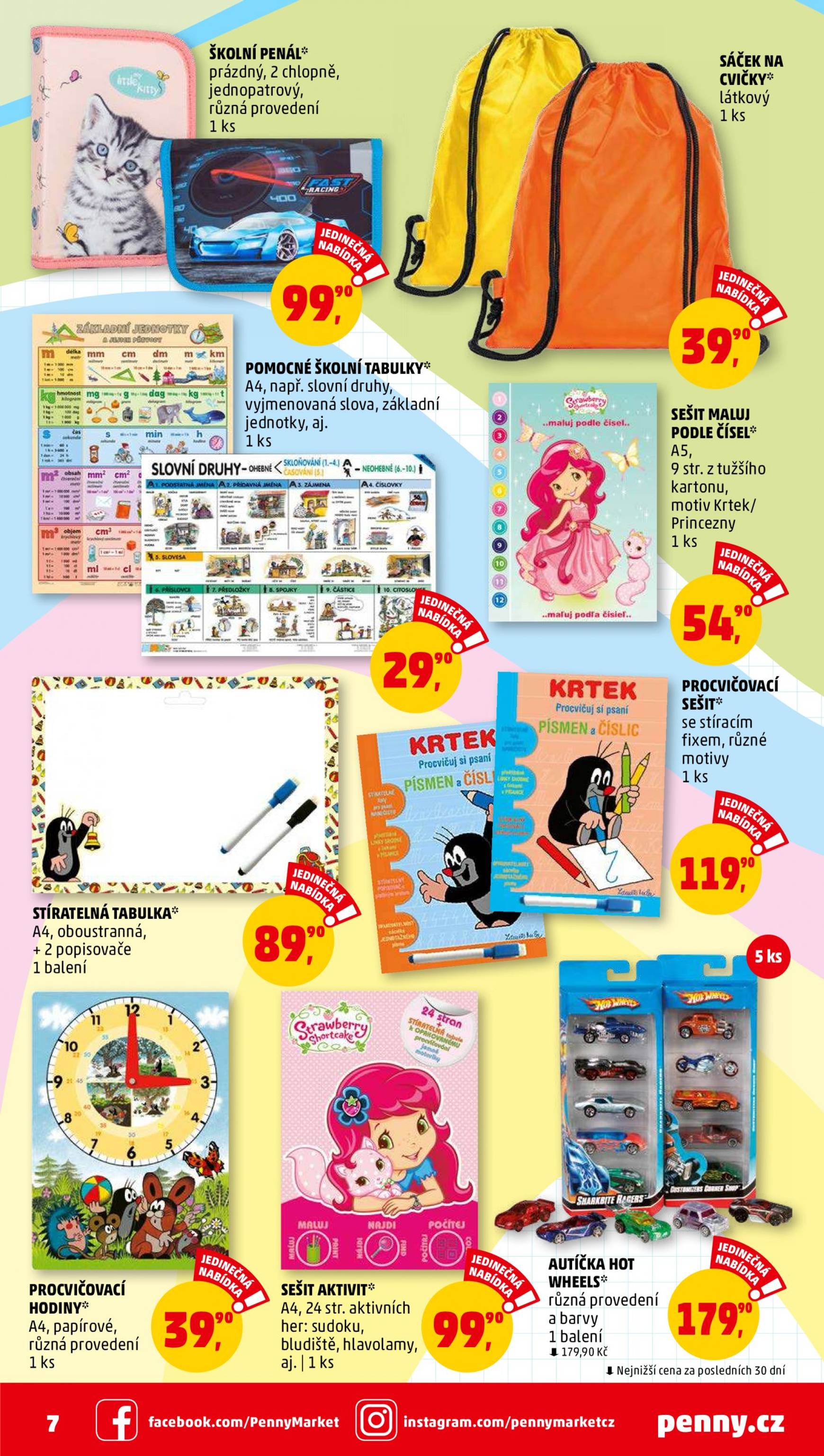 penny - Leták PENNY - Až ve škole zazvoní od 15.08. do 28.08. - page: 7