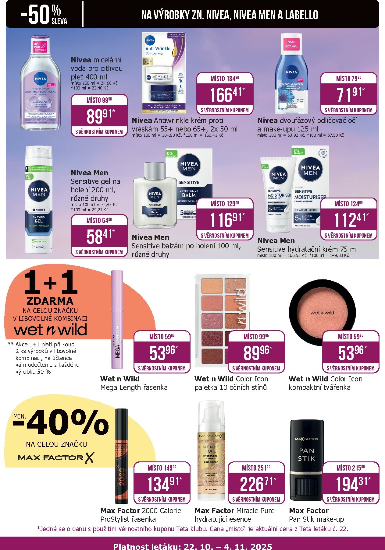 teta-drogerie - Aktuální leták Teta drogerie - Klub od 22.10. do 04.11. - page: 2