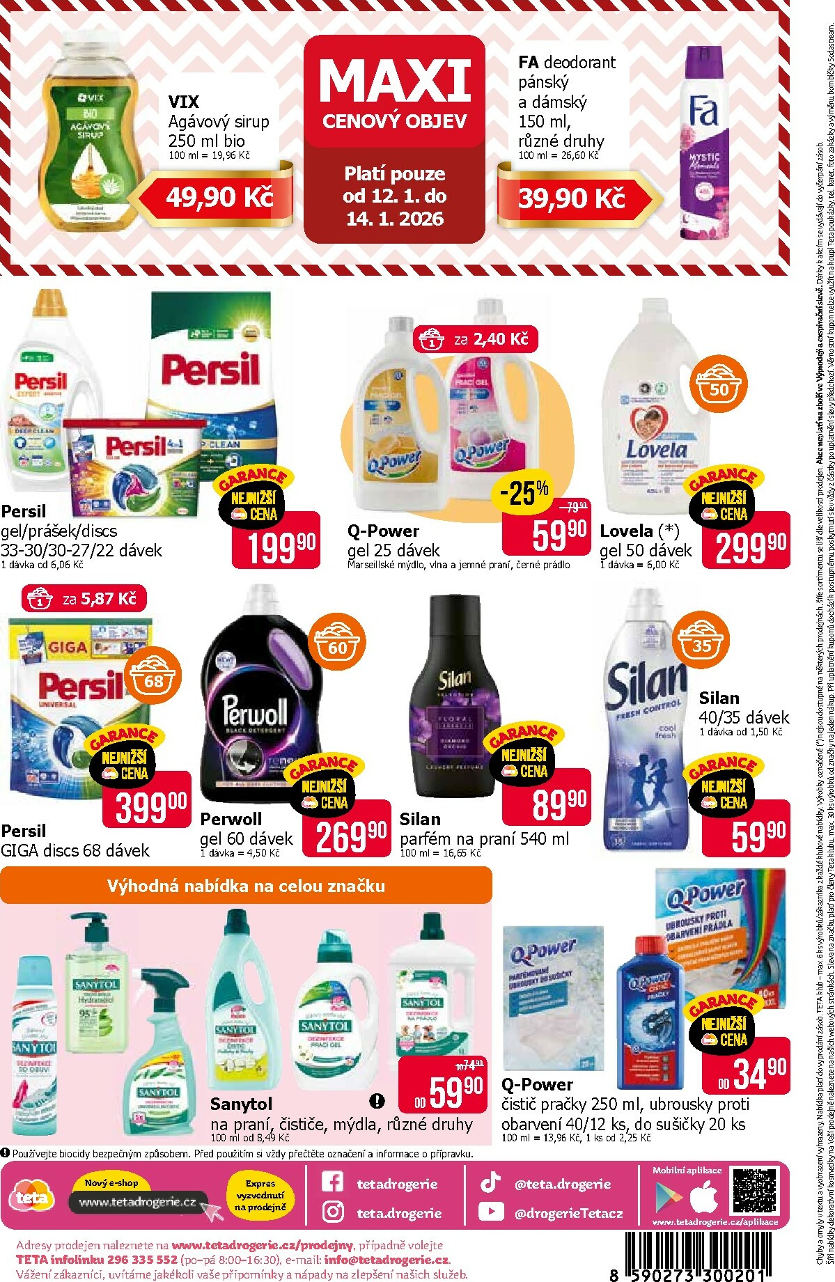 teta-drogerie - Aktuální leták Teta drogerie od 02.01. do 13.01. - page: 18