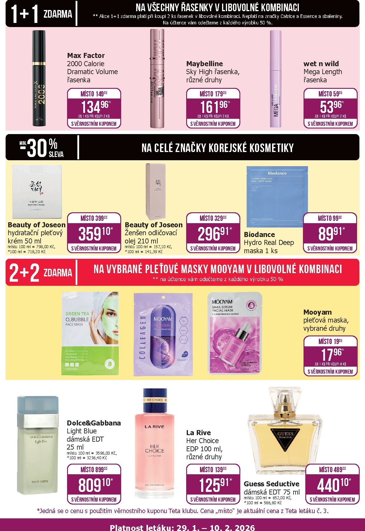 teta-drogerie - Teta drogerie - Klub leták platný od 29.01. do 10.02. - page: 2