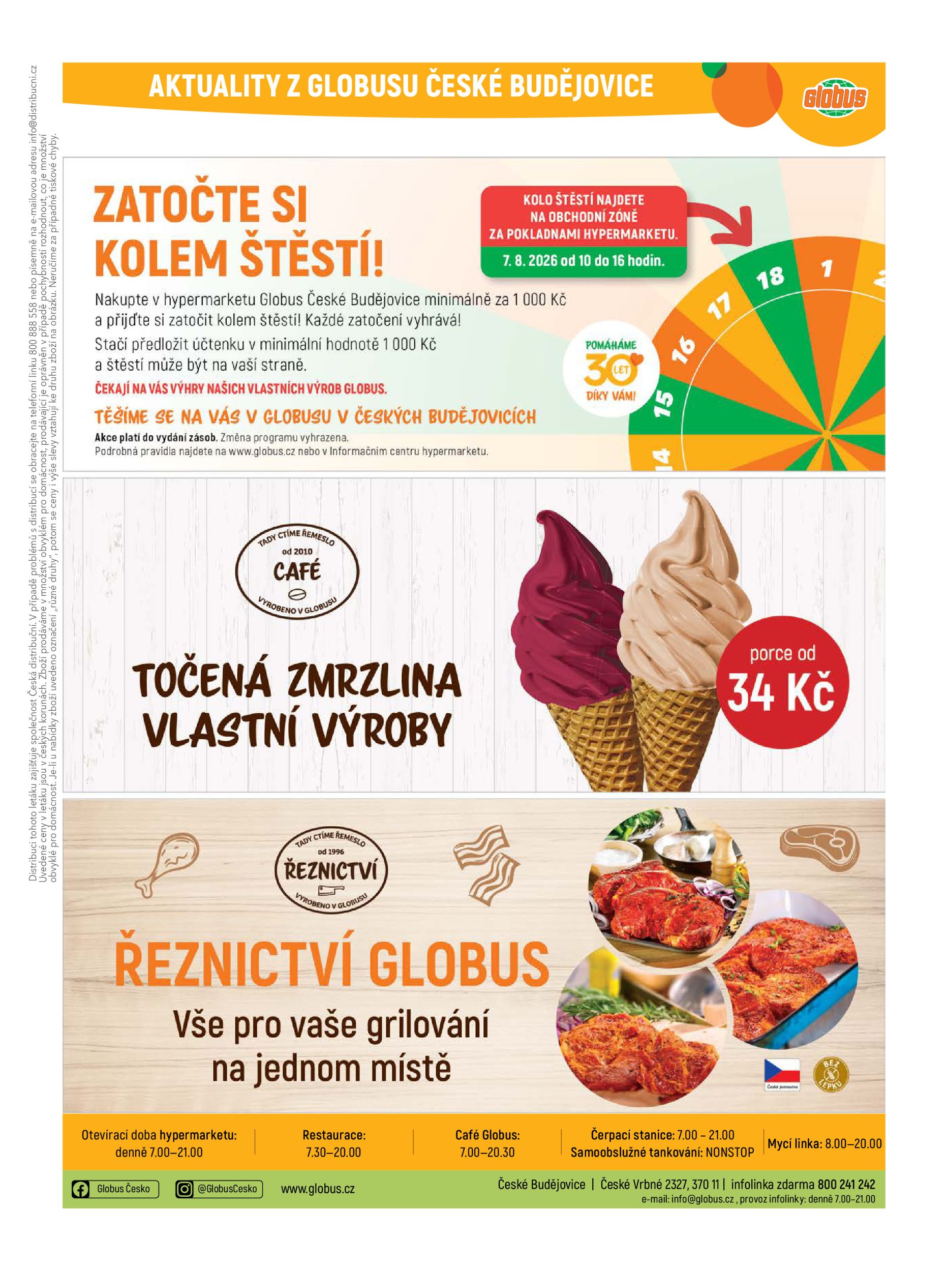 globus - Globus - České Budějovice leták na příští týden od středy 05.08.2026 do úterý 11.08.2026 - page: 35