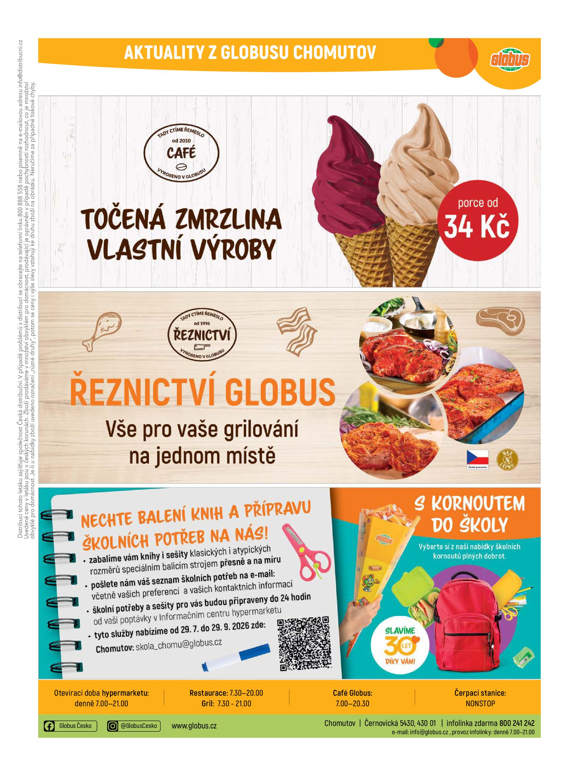 globus - Globus - Chomutov leták na příští týden od středy 05.08.2026 do úterý 11.08.2026 - page: 35