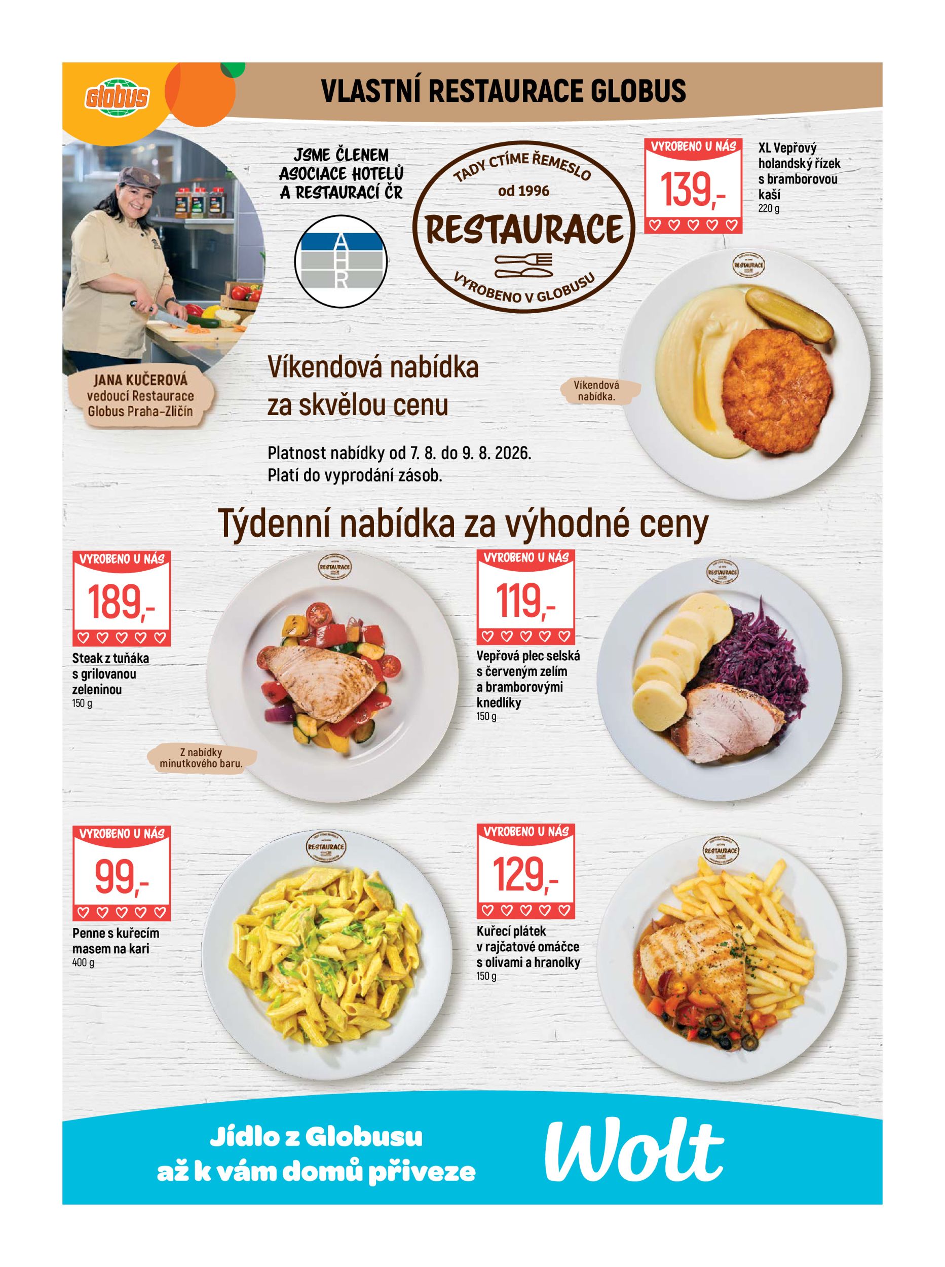 globus - Globus - Praha–Zličín leták na příští týden od středy 05.08.2026 do úterý 11.08.2026 - page: 7