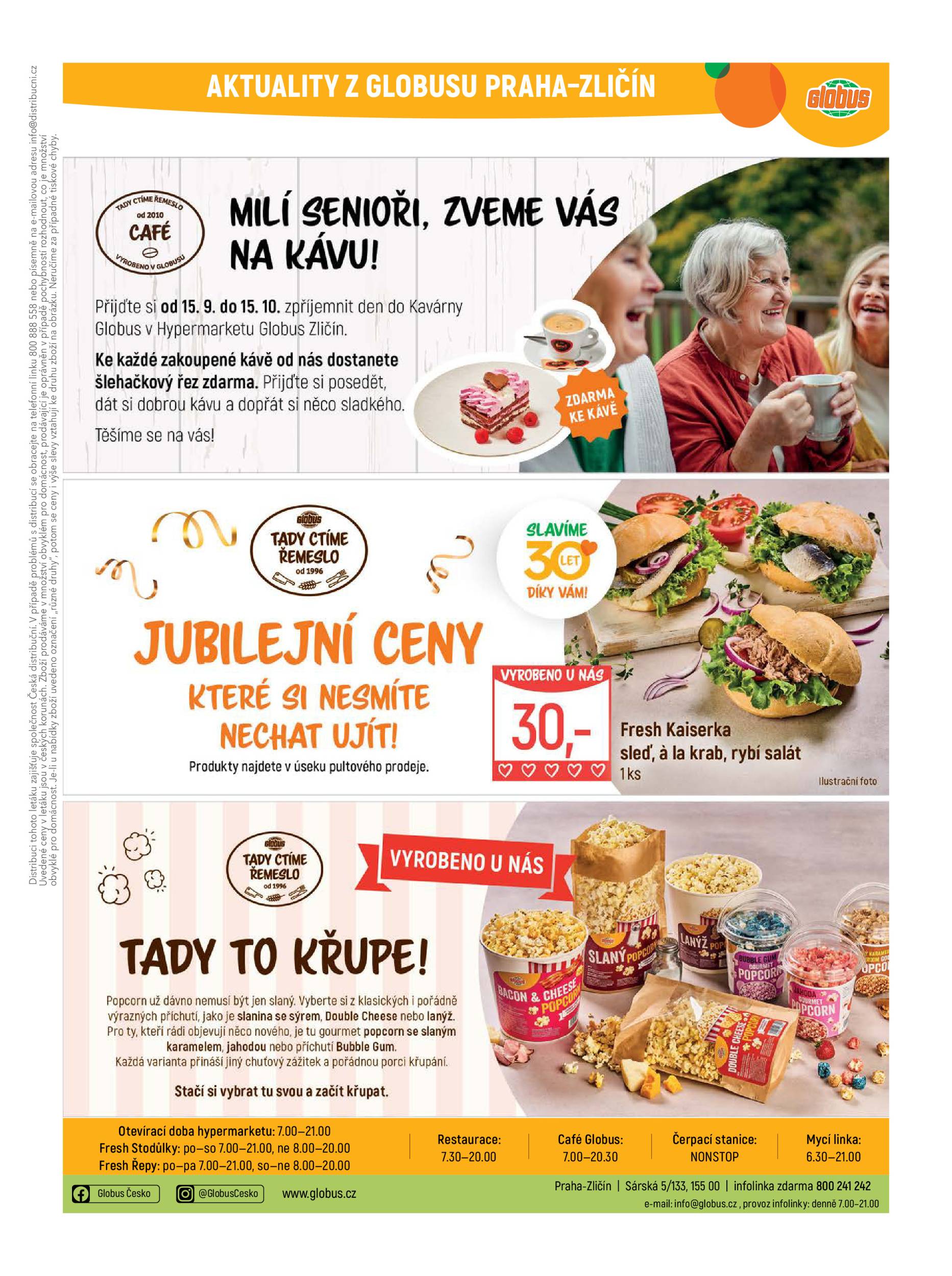 globus - Globus Praha–Zličín leták na příští týden od středy 23.09.2026 do úterý 29.09.2026 - page: 43