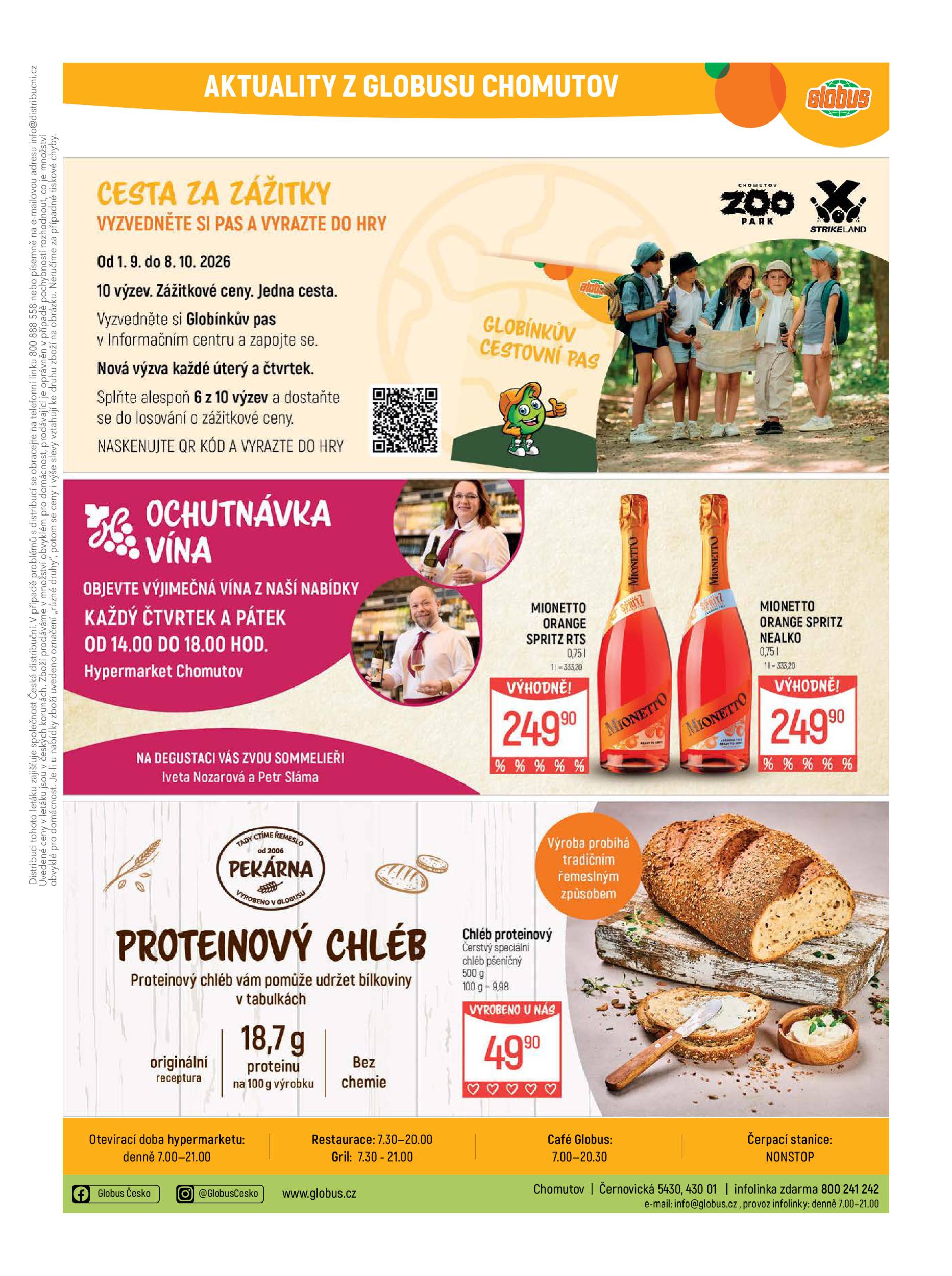 globus - Globus - Chomutov leták na příští týden od středy 23.09.2026 do úterý 29.09.2026 - page: 43
