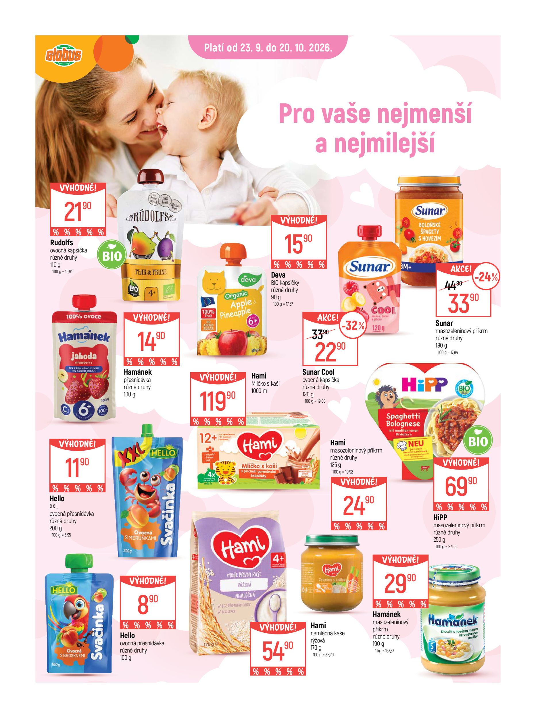 globus - Globus - České Budějovice leták na příští týden od středy 23.09.2026 do úterý 29.09.2026 - page: 11