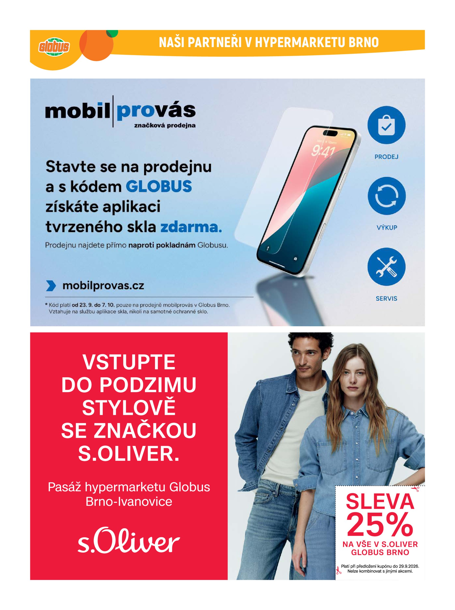 globus - Globus - Brno leták na příští týden od středy 23.09.2026 do úterý 29.09.2026 - page: 43
