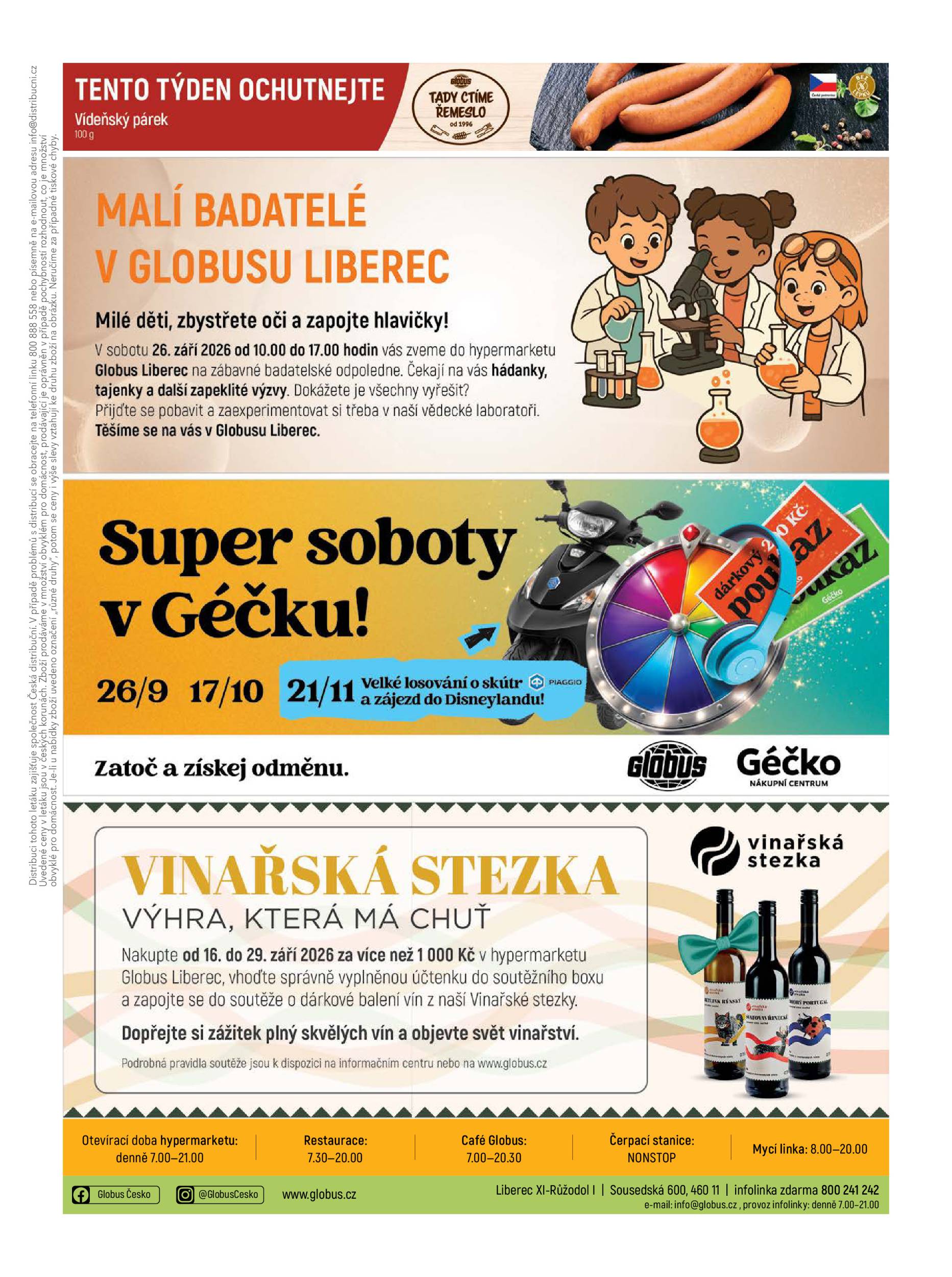 globus - Globus - Liberec leták na příští týden od středy 23.09.2026 do úterý 29.09.2026 - page: 43