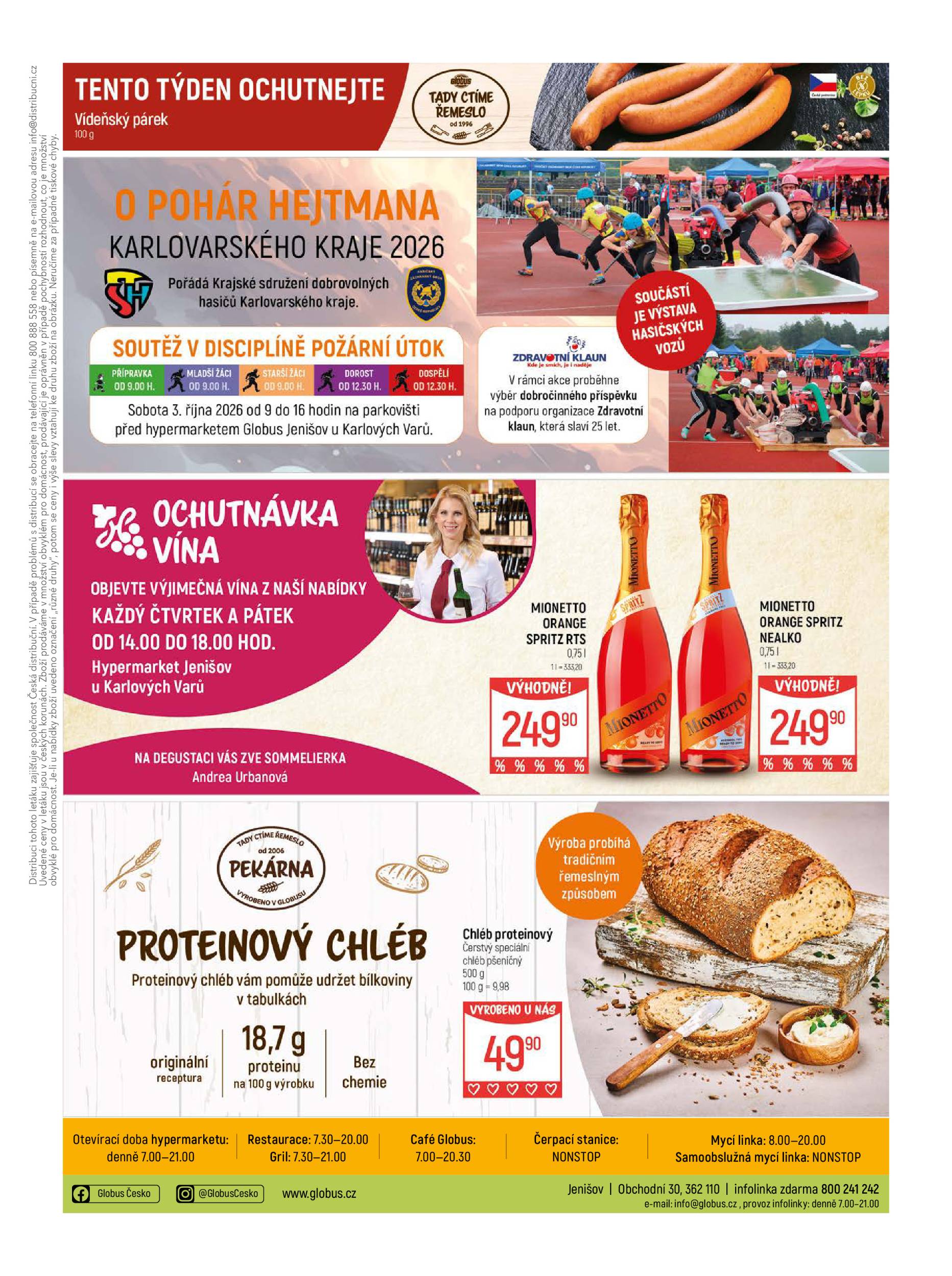 globus - Globus Karlovy Vary–Jenišov leták na příští týden od středy 23.09.2026 do úterý 29.09.2026 - page: 43