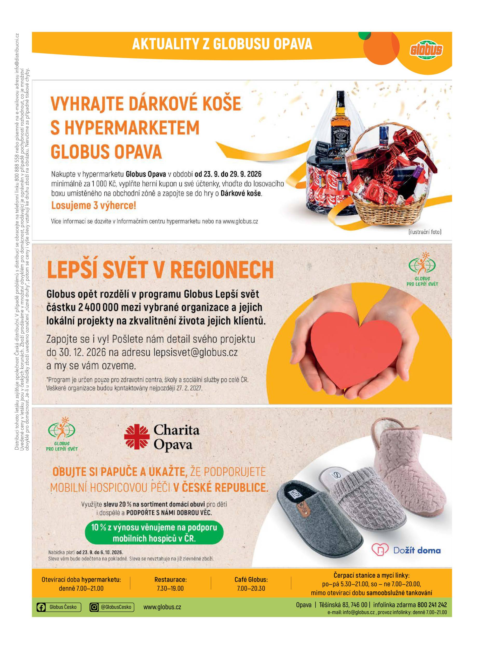 globus - Globus - Opava leták na příští týden od středy 23.09.2026 do úterý 29.09.2026 - page: 43