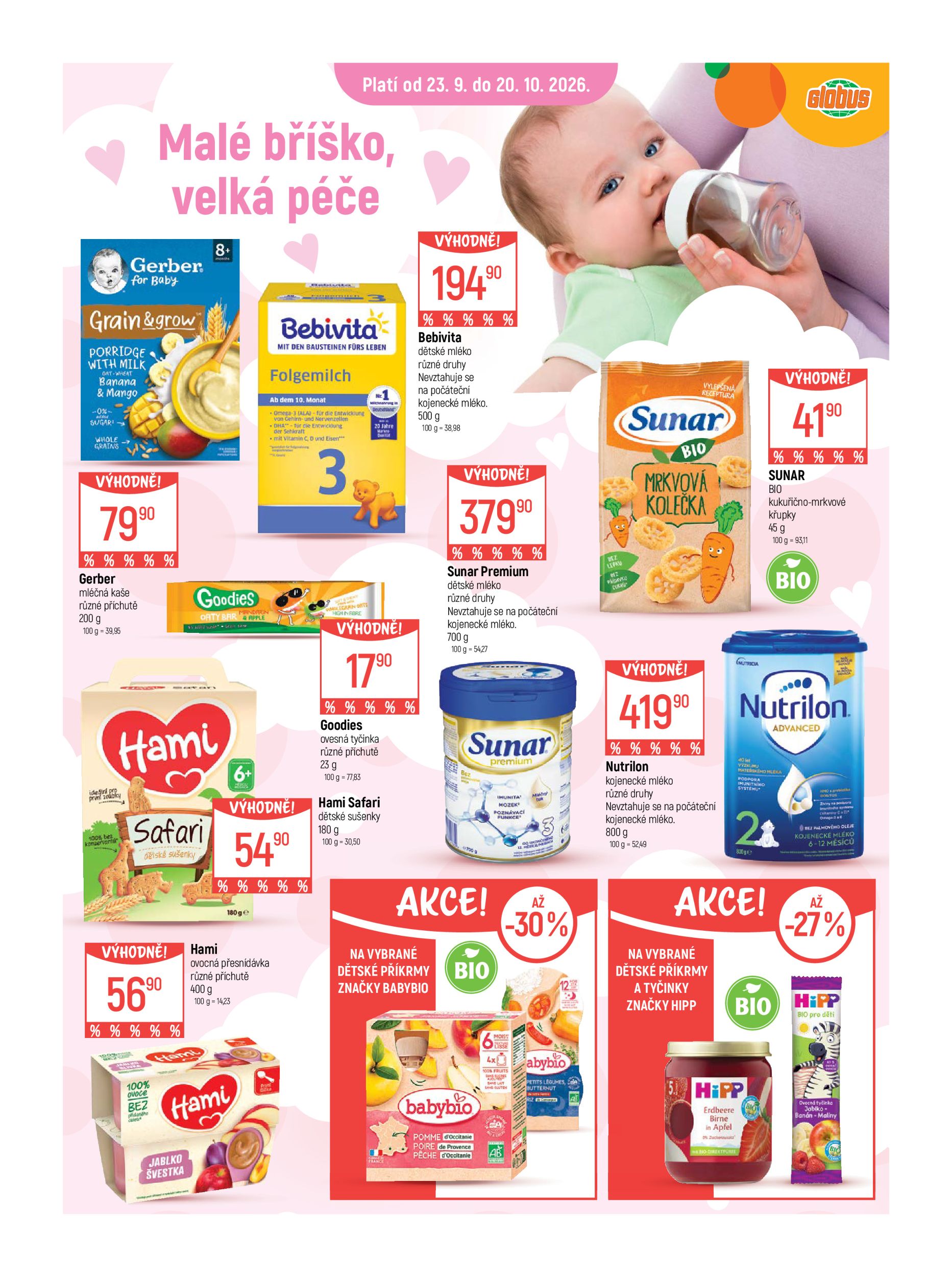 globus - Globus Praha–Štěrboholy leták na příští týden od středy 23.09.2026 do úterý 29.09.2026 - page: 12