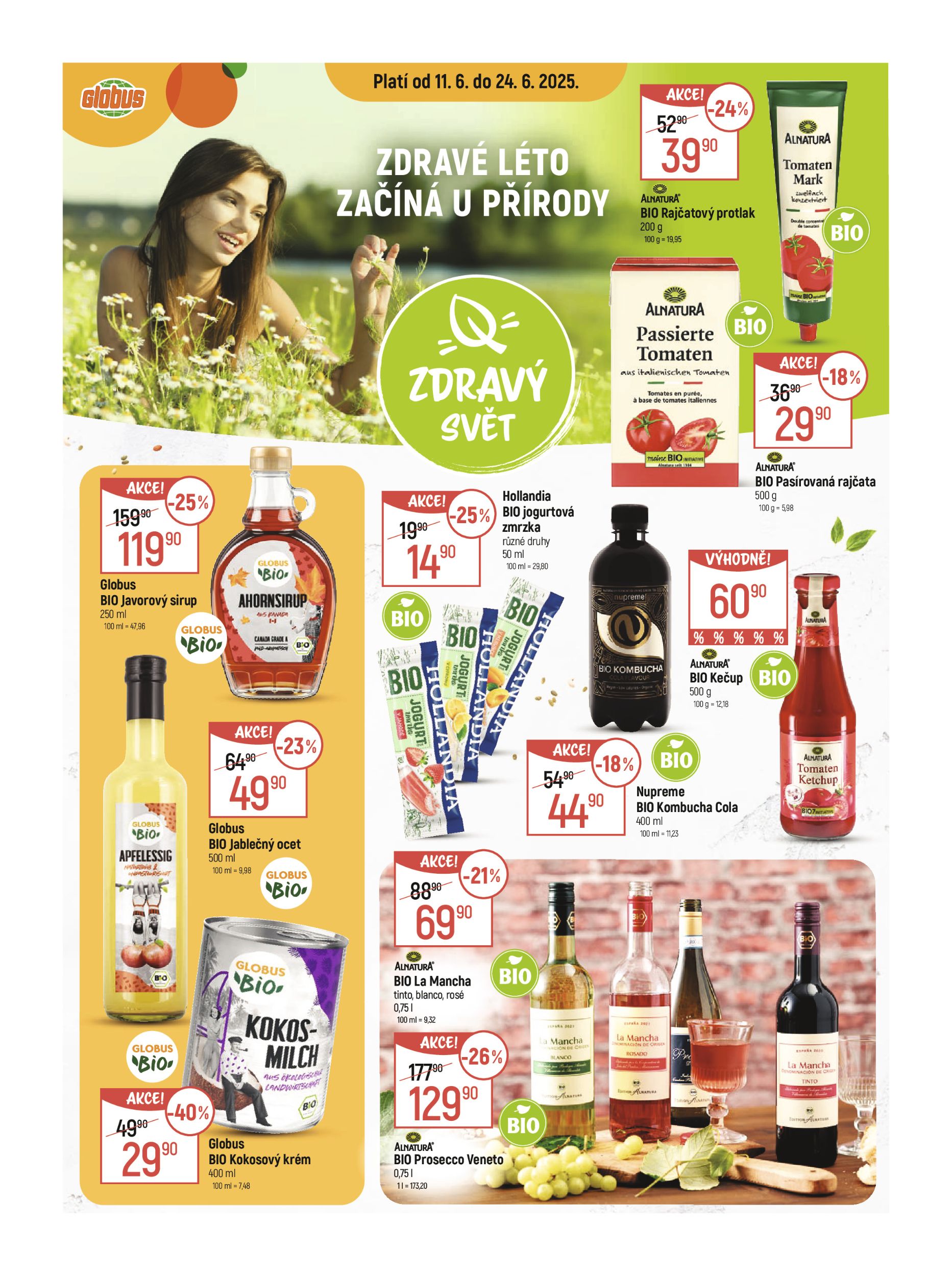 globus - Leták Globus - Zdravý svět od 11.06. do 24.06.