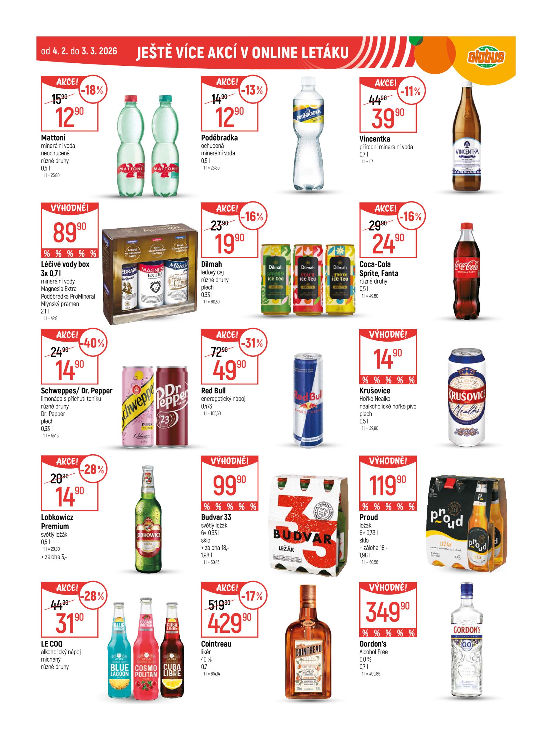 globus - Globus - Praha - Čakovice leták platný od středy 04.02.2026 do úterý 10.02.2026 - page: 36