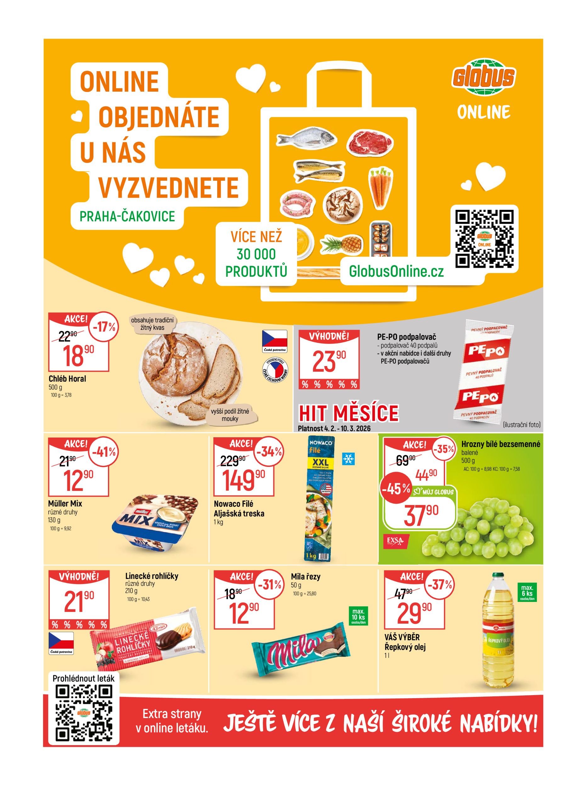 globus - Globus - Praha - Čakovice leták platný od středy 04.02.2026 do úterý 10.02.2026 - page: 2