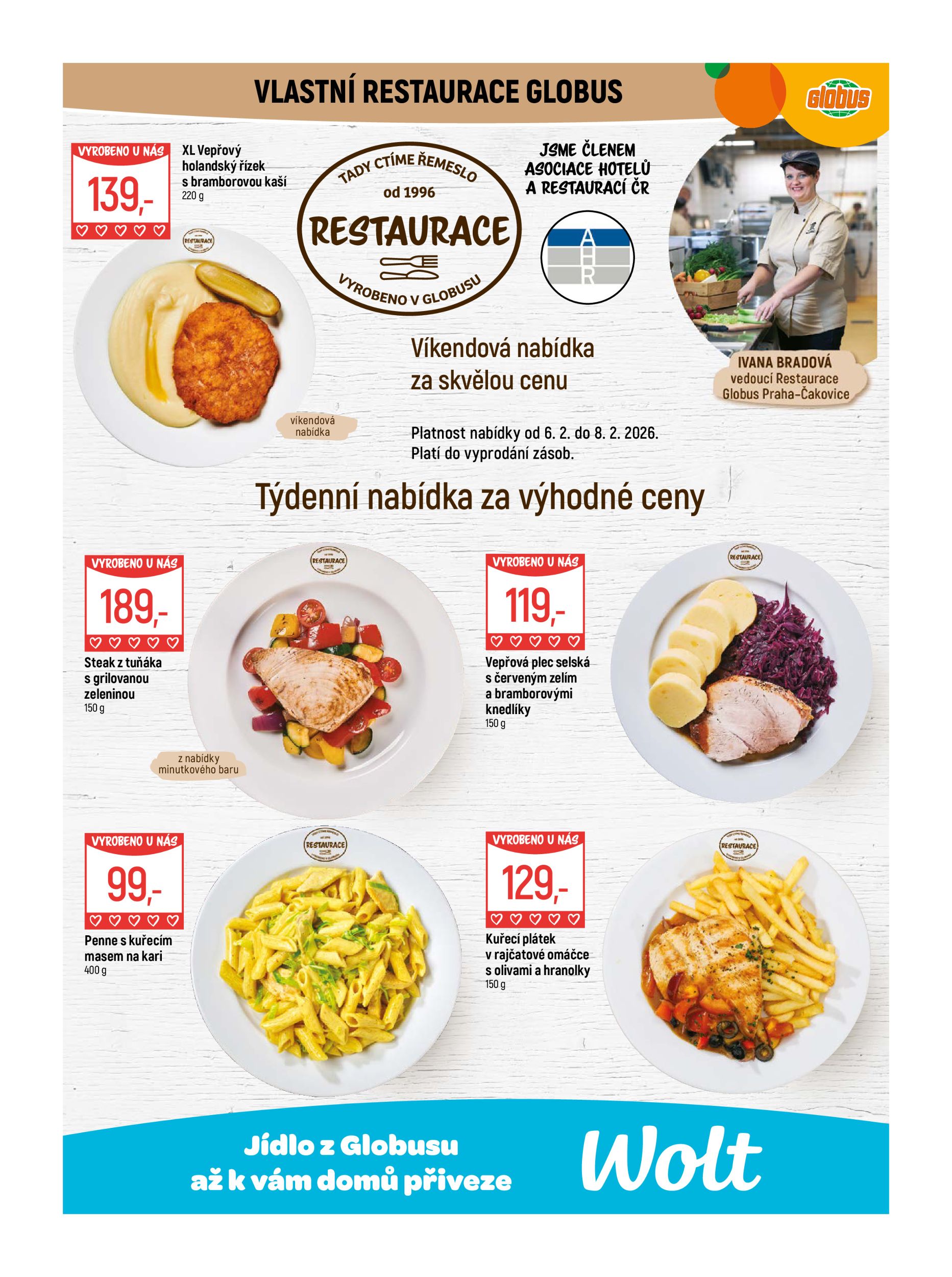 globus - Globus - Praha - Čakovice leták platný od středy 04.02.2026 do úterý 10.02.2026 - page: 8