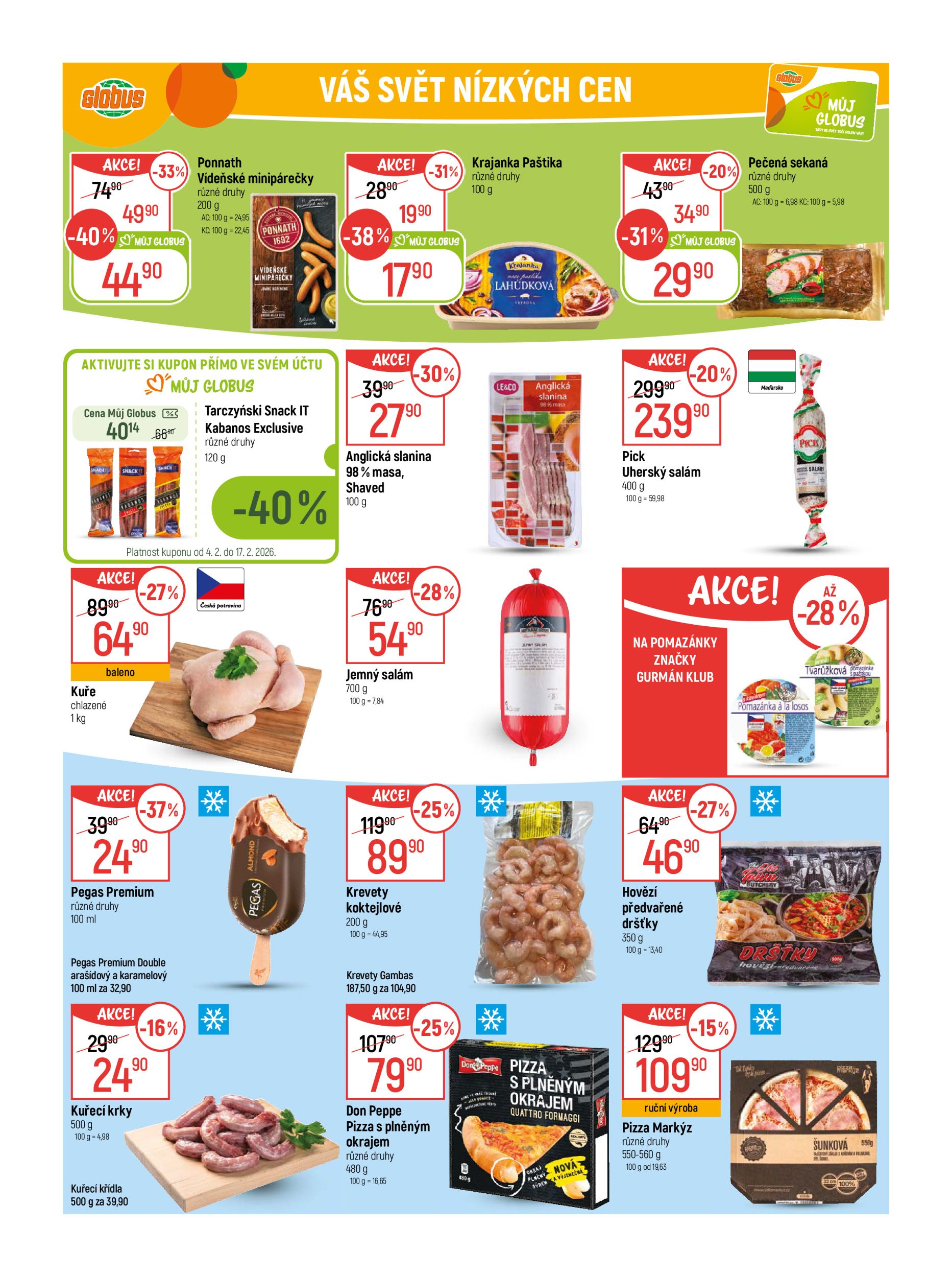 globus - Globus - Pardubice leták platný od středy 04.02.2026 do úterý 10.02.2026 - page: 21