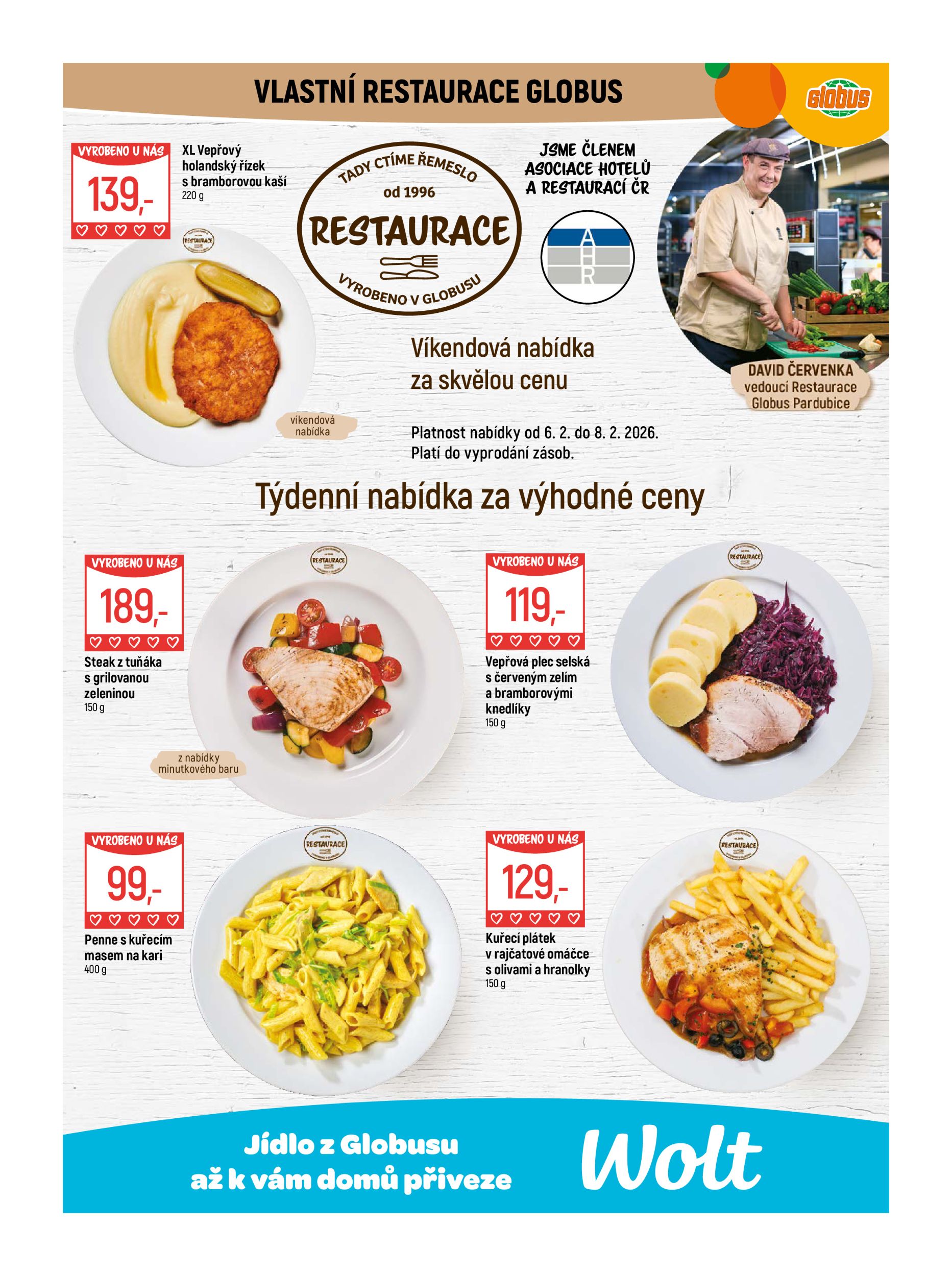 globus - Globus - Pardubice leták platný od středy 04.02.2026 do úterý 10.02.2026 - page: 8