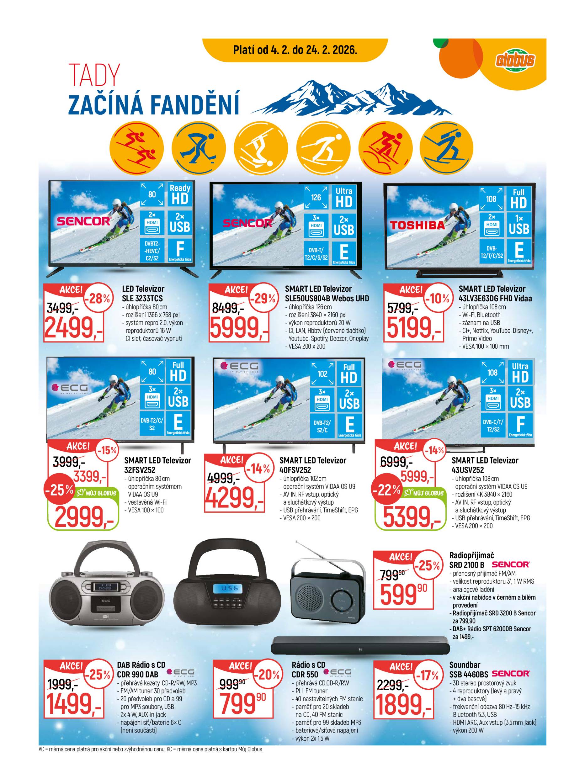 globus - Globus - Ostrava - Plesná leták platný od středy 04.02.2026 do úterý 10.02.2026 - page: 18