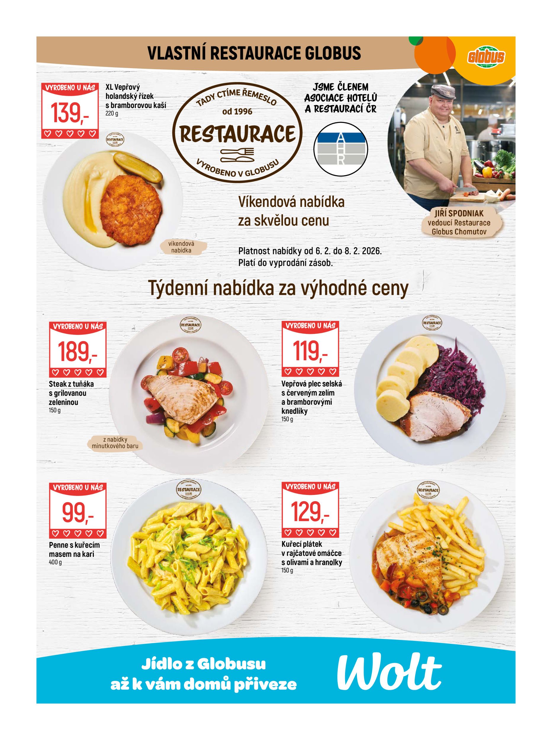 globus - Globus - Chomutov leták platný od středy 04.02.2026 do úterý 10.02.2026 - page: 8