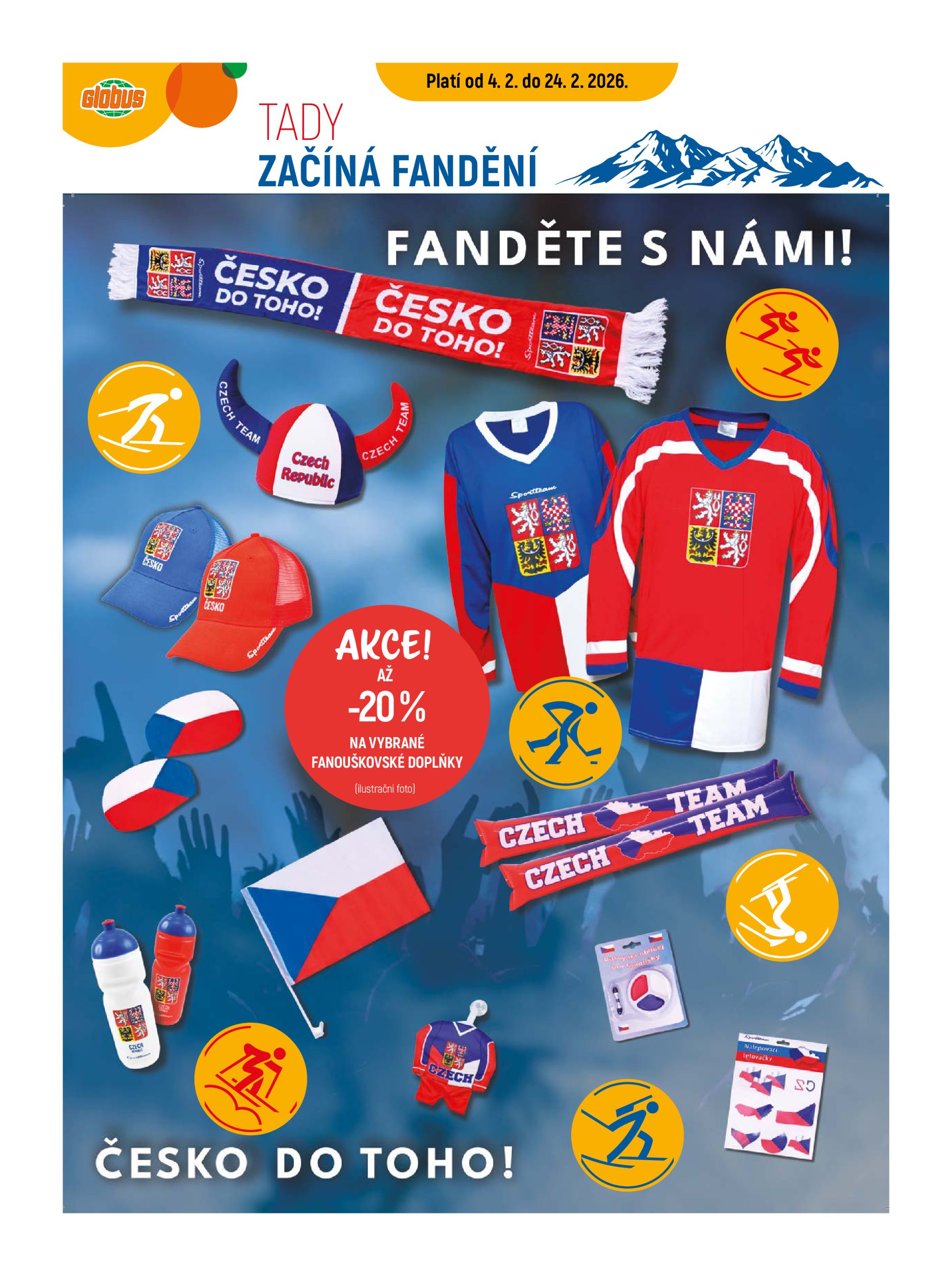 globus - Globus - Chomutov leták platný od středy 04.02.2026 do úterý 10.02.2026 - page: 16