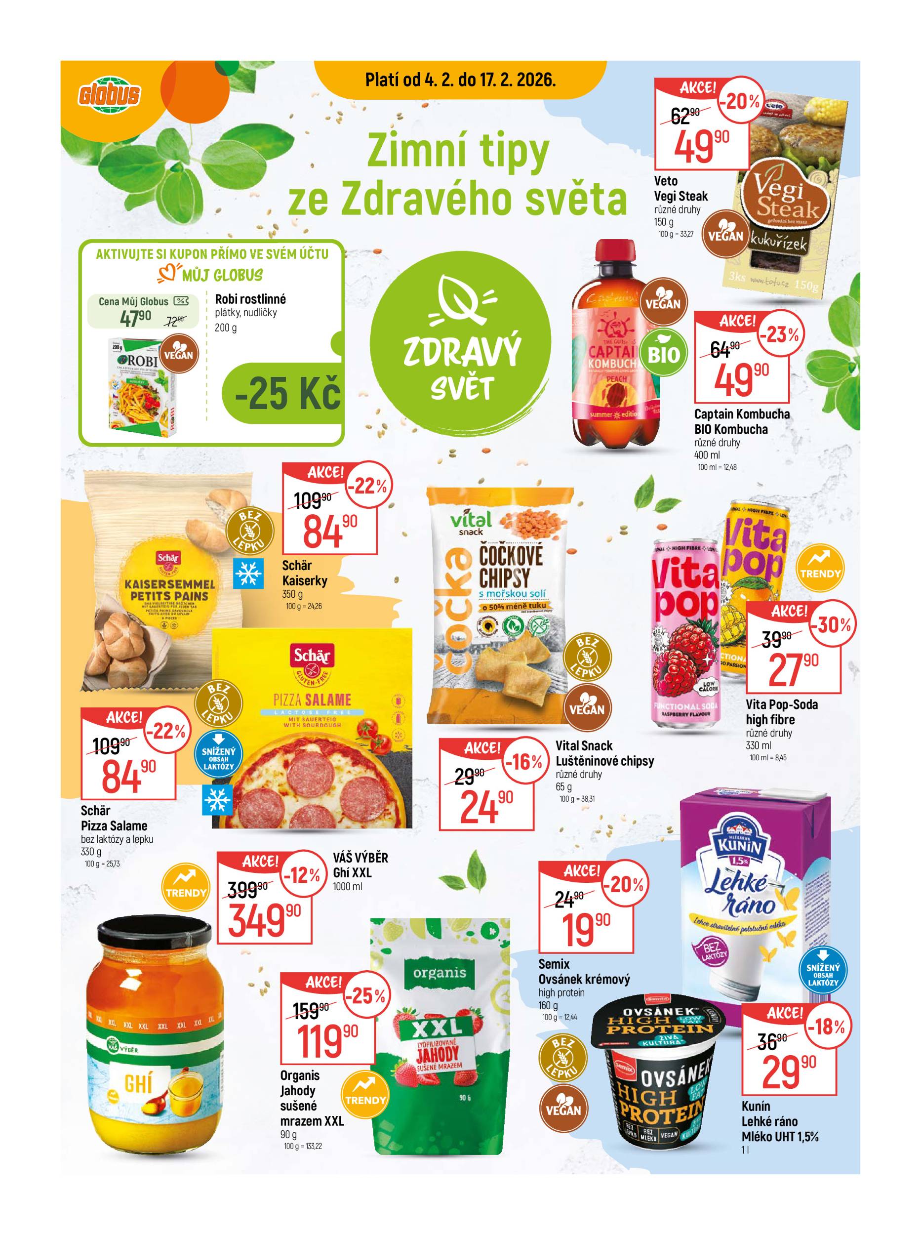 globus - Globus - České Budějovice leták platný od středy 04.02.2026 do úterý 10.02.2026 - page: 19