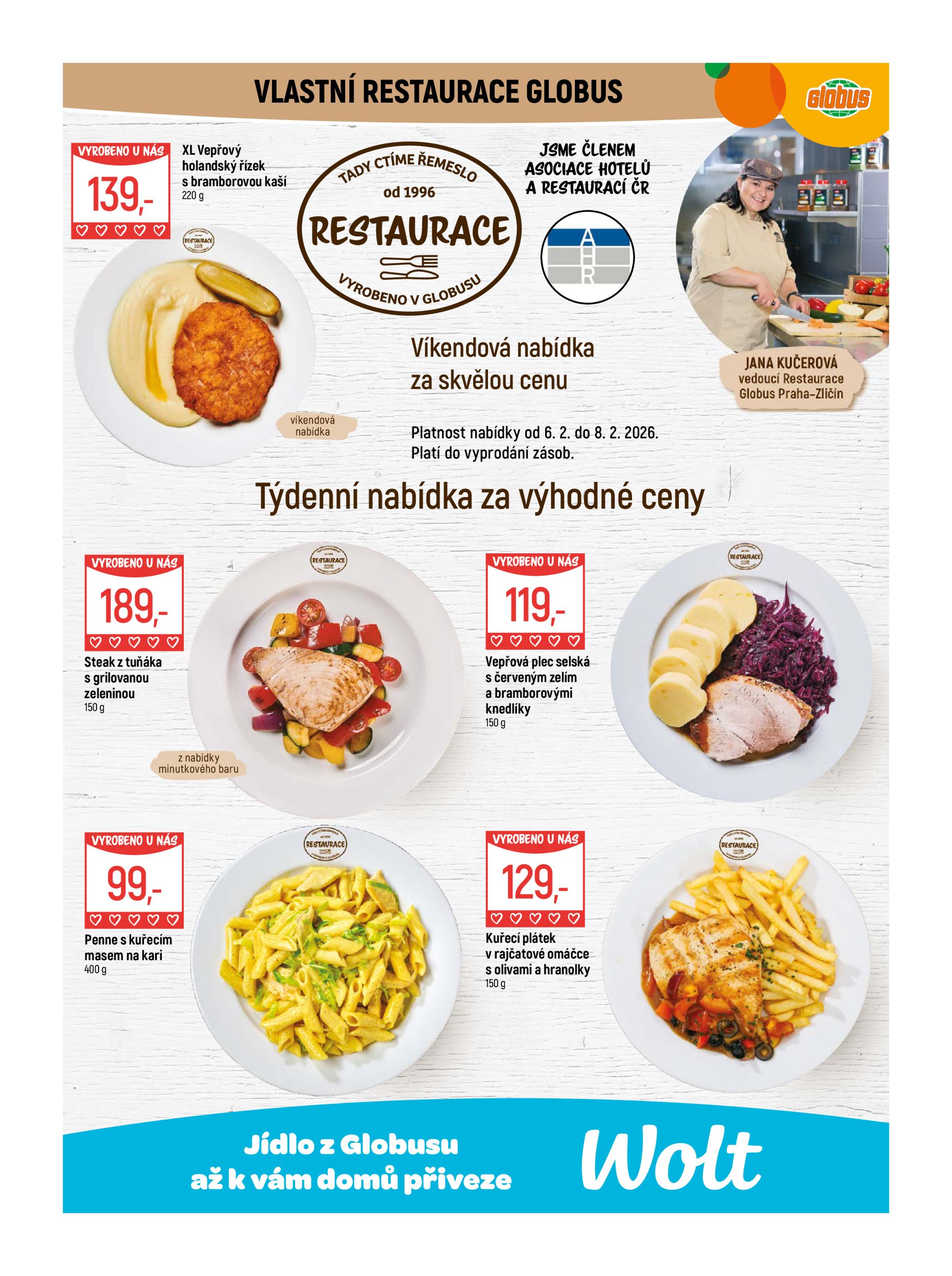 globus - Globus - Praha - Zličín leták platný od středy 04.02.2026 do úterý 10.02.2026 - page: 8