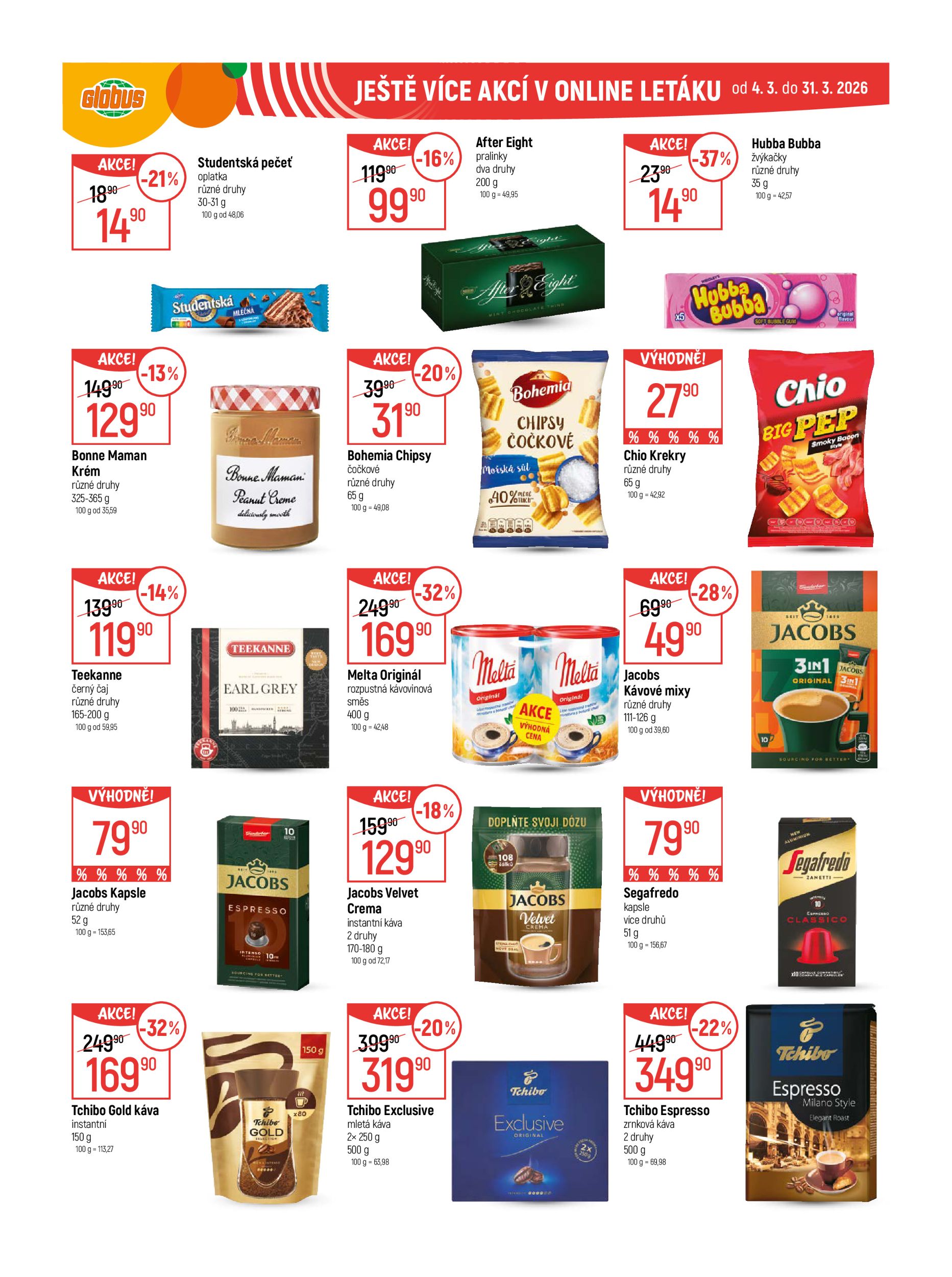 globus - Globus - Praha - Černý Most leták platný od středy 18.03.2026 do úterý 24.03.2026 - page: 39