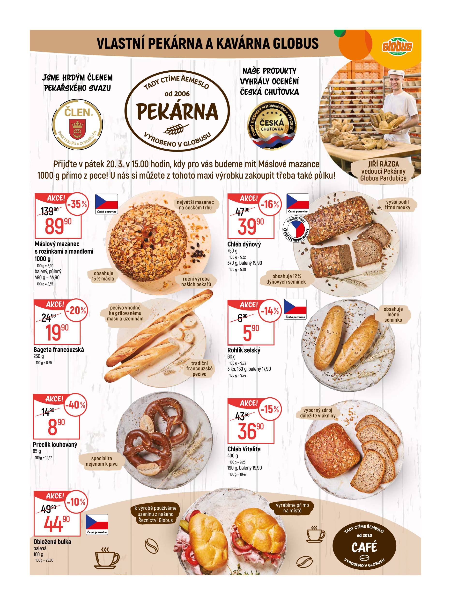 globus - Globus - Pardubice leták platný od středy 18.03.2026 do úterý 24.03.2026 - page: 6