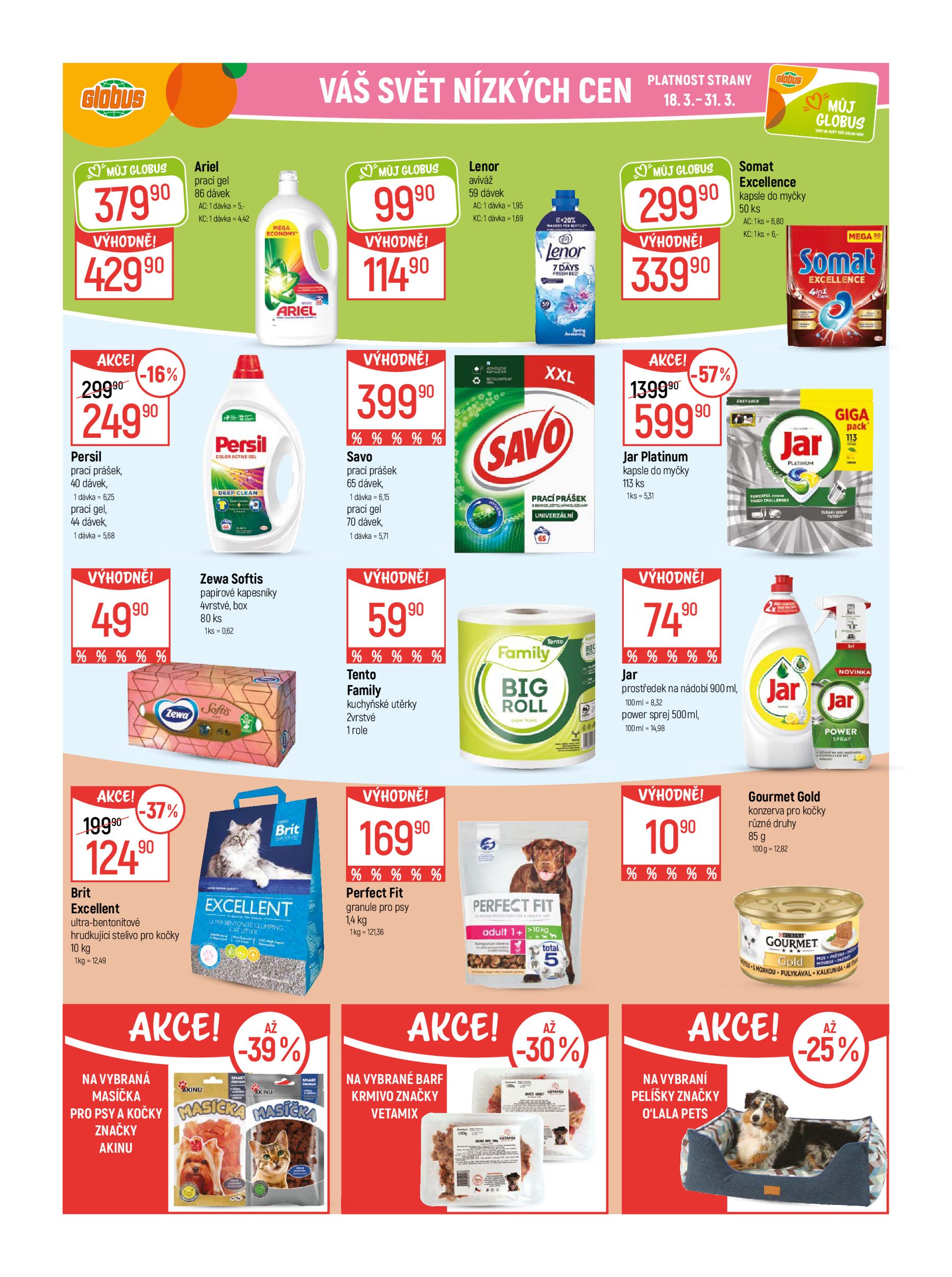 globus - Globus - Olomouc leták platný od středy 18.03.2026 do úterý 24.03.2026 - page: 33