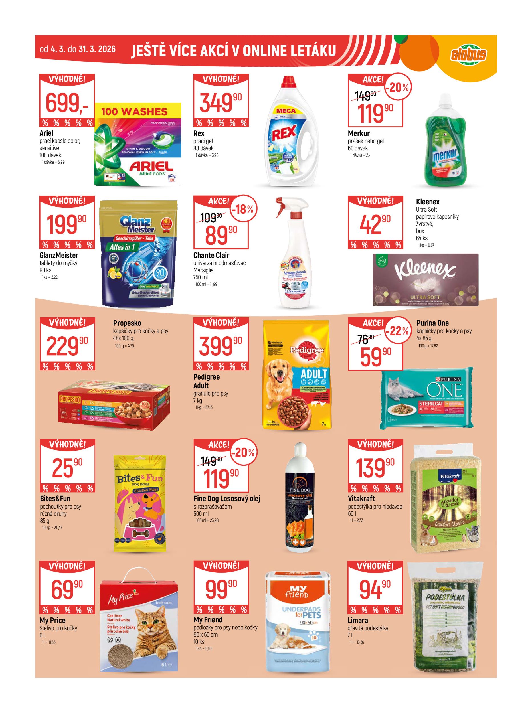 globus - Globus - Liberec leták platný od středy 18.03.2026 do úterý 24.03.2026 - page: 42