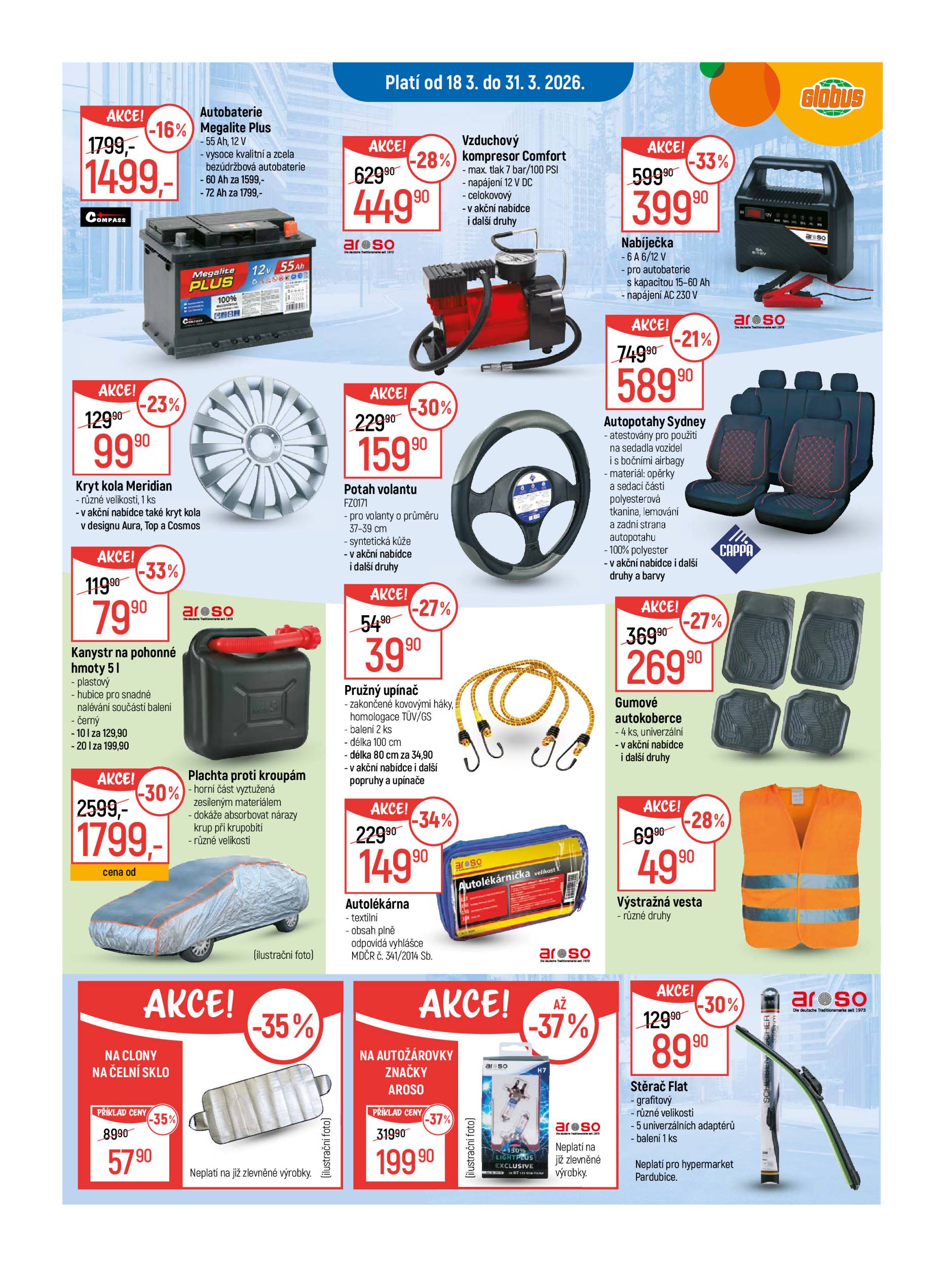 globus - Globus - České Budějovice leták platný od středy 18.03.2026 do úterý 24.03.2026 - page: 17