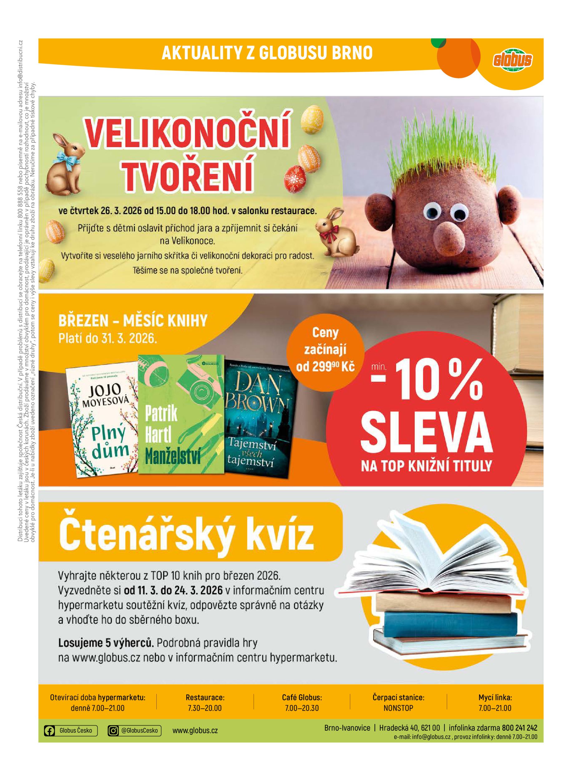 globus - Globus - Brno leták platný od středy 18.03.2026 do úterý 24.03.2026 - page: 36